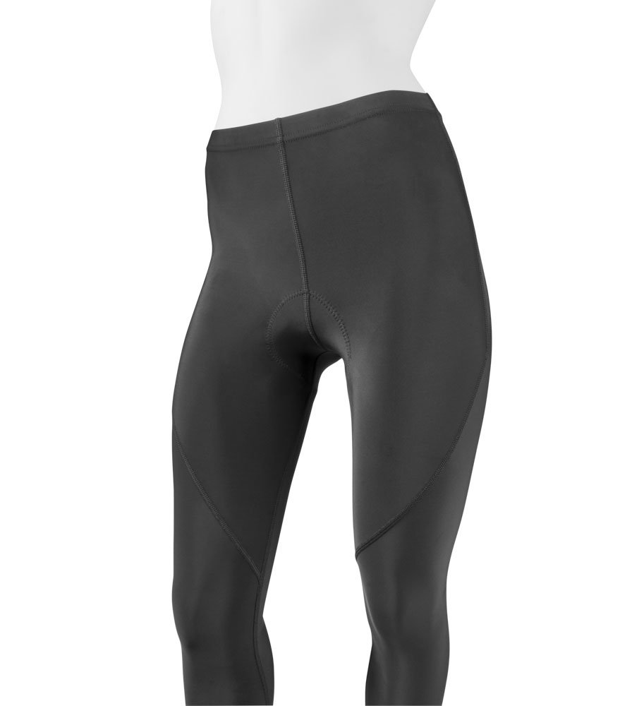 Women's High-Performance Padded Cycling Tights - Breathable Compression Spandex Bike Shorts for Road & Mountain Biking - Made in USA - Perfect for Long Rides & Training Sessions