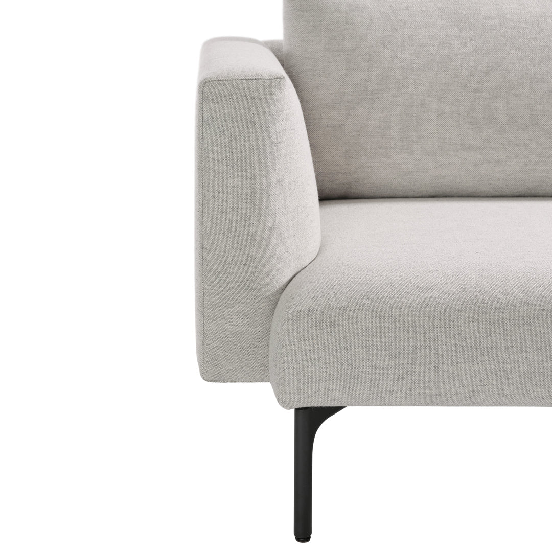 Arris 2.5 Seater Sofa with Wide Arms - Modern Living Room Furniture for Small Spaces, Apartment & Home Decor - Perfect for Relaxing, Entertaining & Compact Living Areas