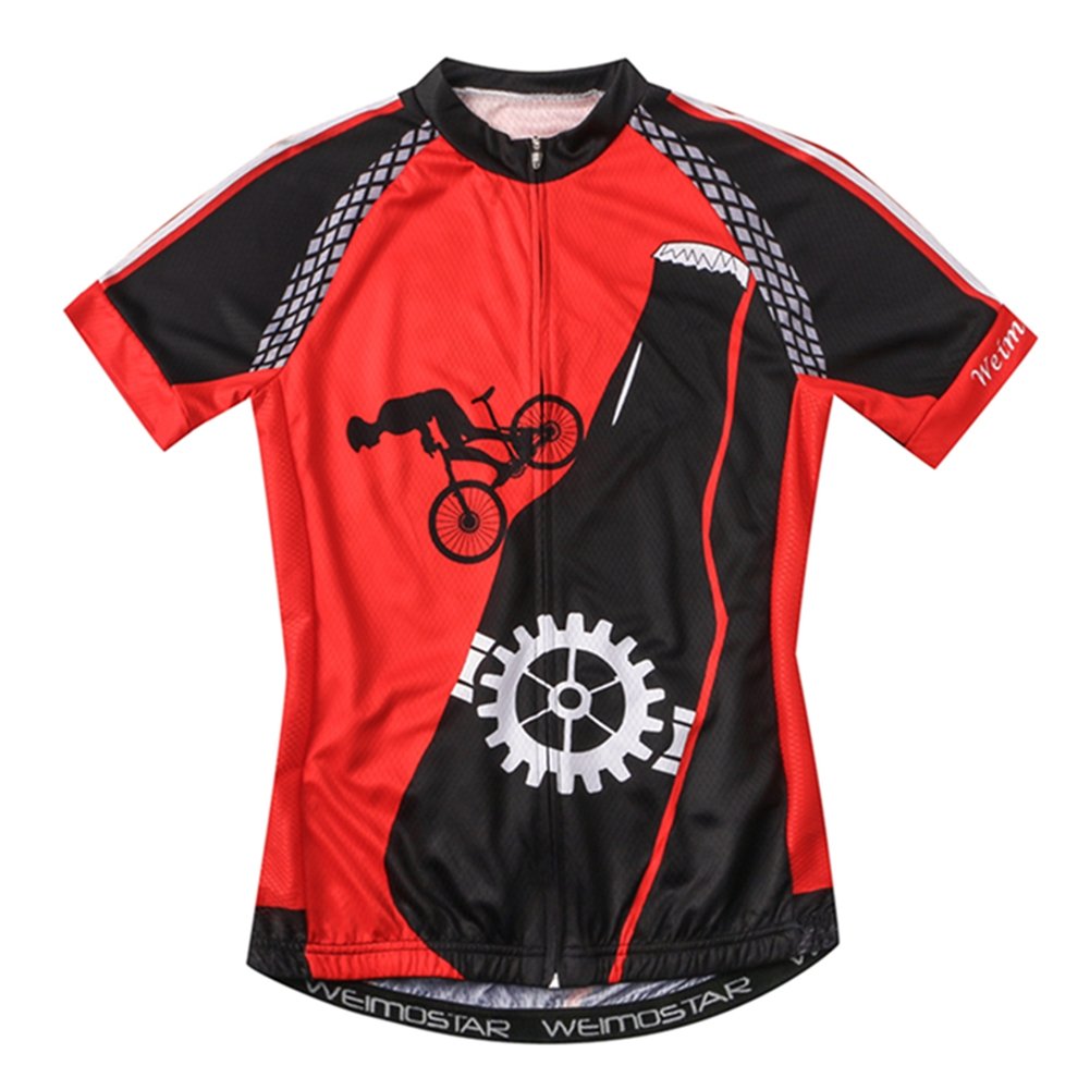 Men's Cycling Jersey Short Sleeve - Breathable Moisture-Wicking Bike Shirt for Road & Mountain Biking | Perfect for Summer Training & Outdoor Sports