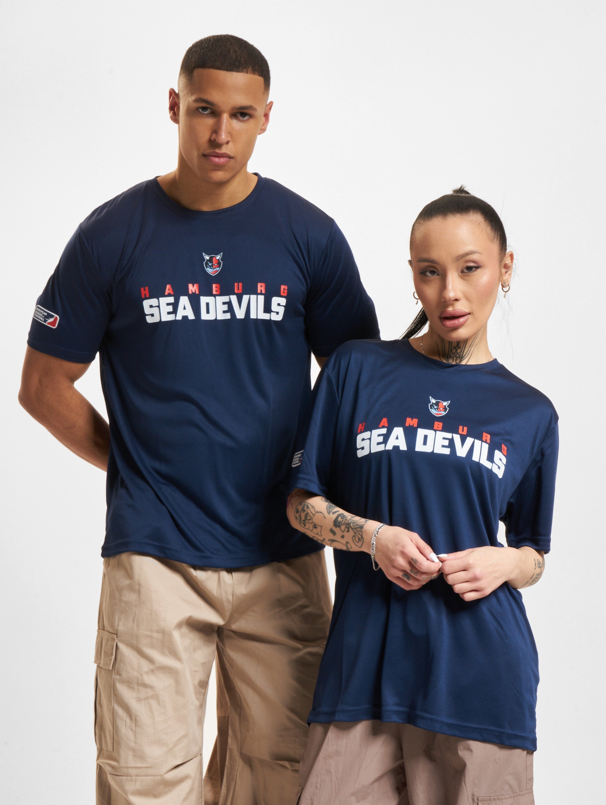 Hamburg Sea Devils Performance T-Shirt for Men - Breathable & Moisture-Wicking Athletic Shirt for Football Fans & Workouts