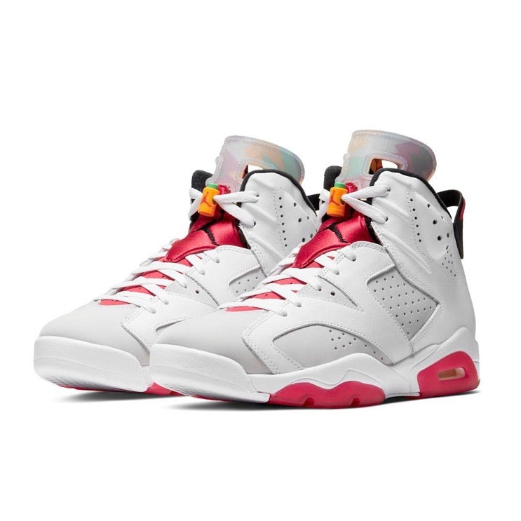 Air Jordan 6 Retro Hare Men's Basketball Shoes - Classic Sneakers for Running, Gym & Streetwear Fashion