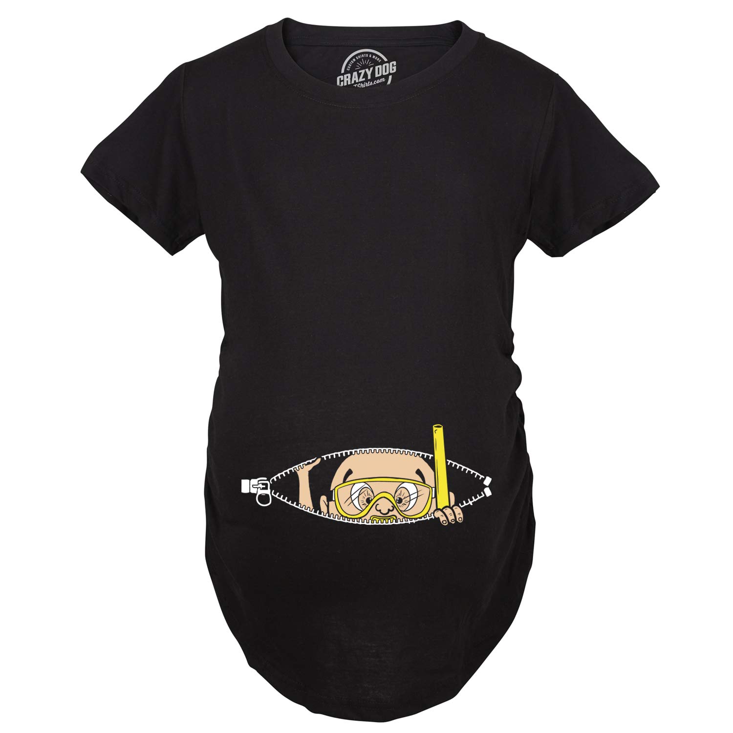 Funny Maternity St. Patrick's Day Baby Peek T-Shirt - Saint Patty Pregnancy Shirt for Expecting Moms | Perfect for Irish-Themed Baby Showers & Gender Reveals
