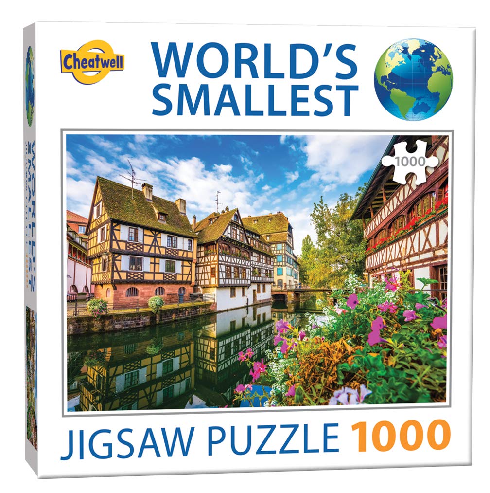 World's Smallest Strasbourg Puzzle - Cheatwell Games for Travel & Gifts
