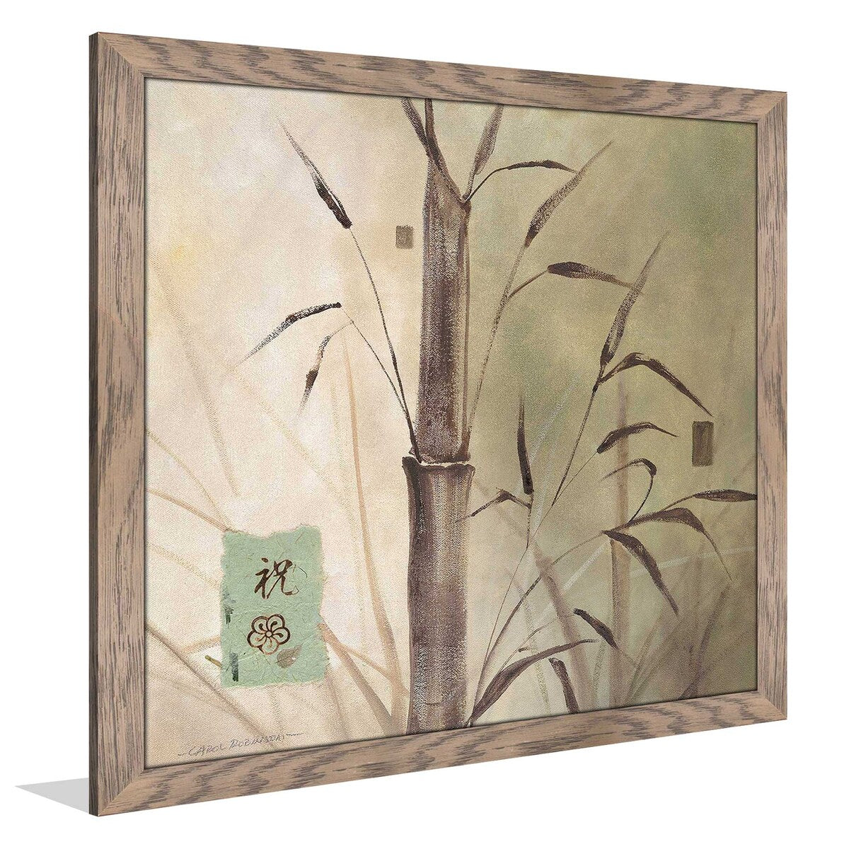 Bamboo Sanctuary Print on Acrylic - Modern Wall Art Decor for Living Room, Bedroom & Office - Nature-Inspired Home Decor
