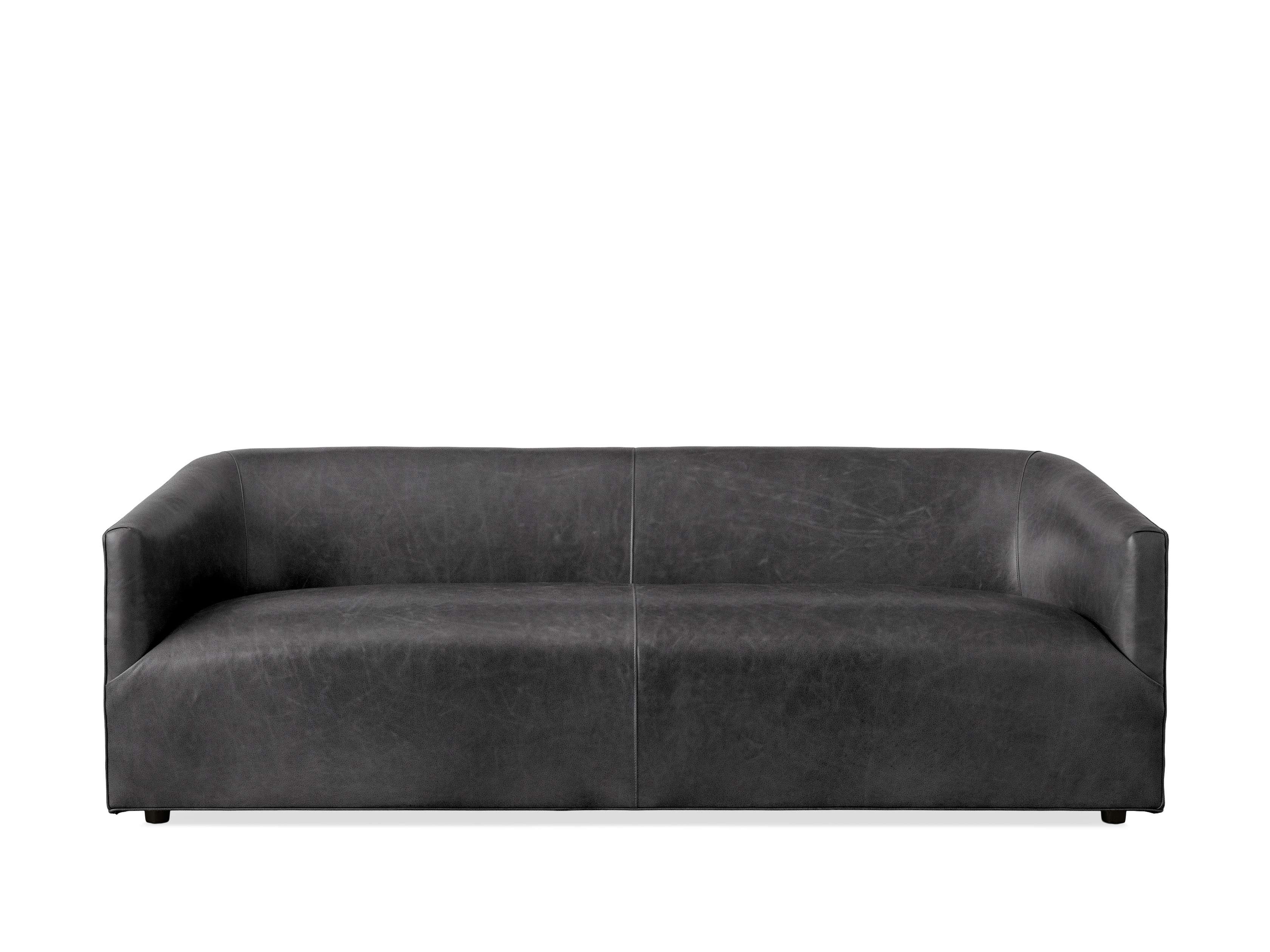 Ellison Genuine Leather Sofa - Modern Luxury Living Room Furniture for Home & Office - Perfect for Relaxing, Entertaining & Stylish Decor