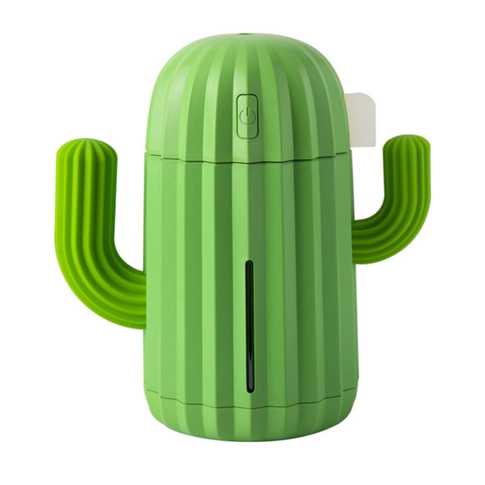 340ml Mini Creative Cactus Air Diffuser - Portable Humidifier for Home, Office & Car - Aromatherapy Essential Oil Diffuser for Relaxation & Better Sleep