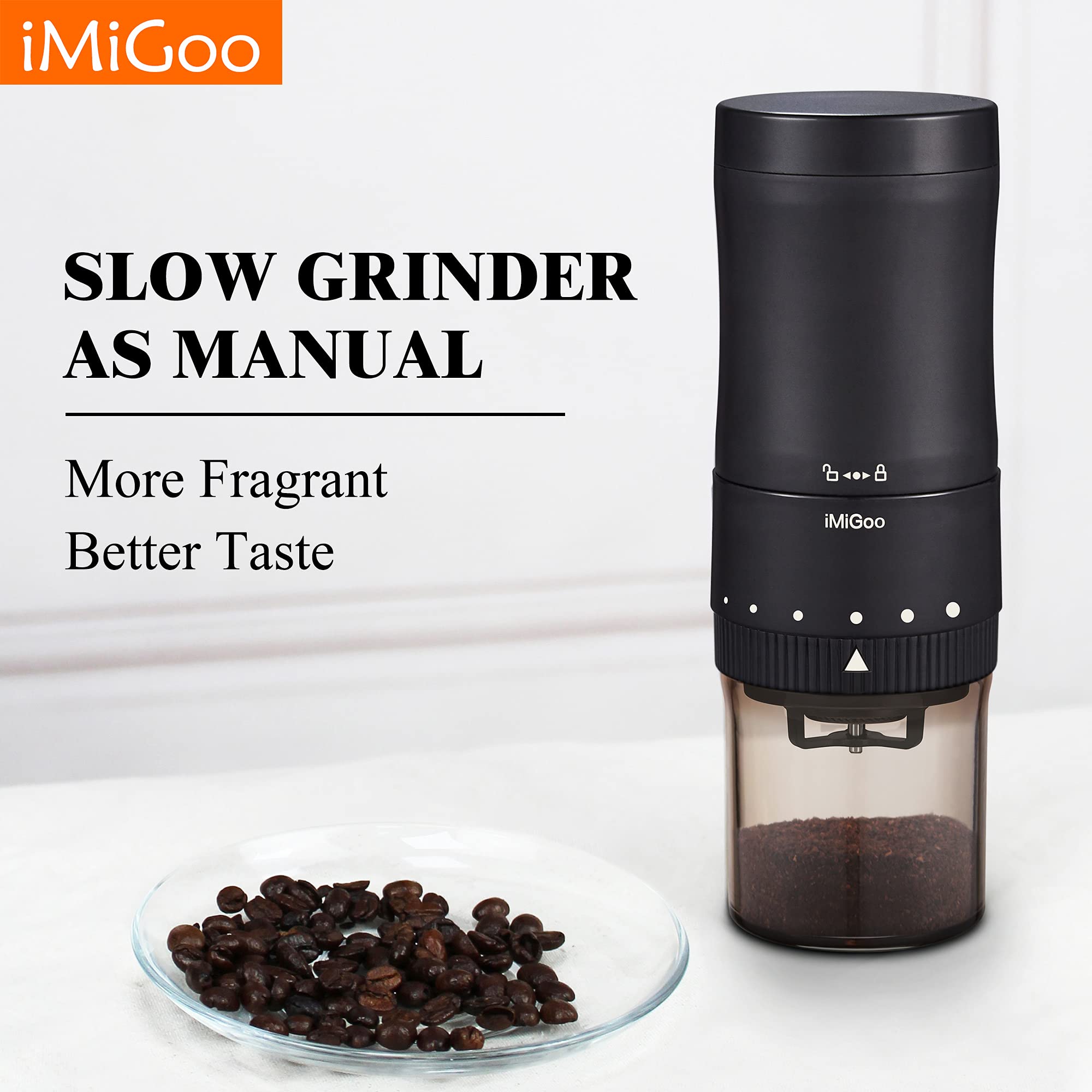 Best Electric Coffee Percolator & Grinder Set - Fast Brewing & Fresh Ground Coffee - Perfect for Home, Office & Camping Use
