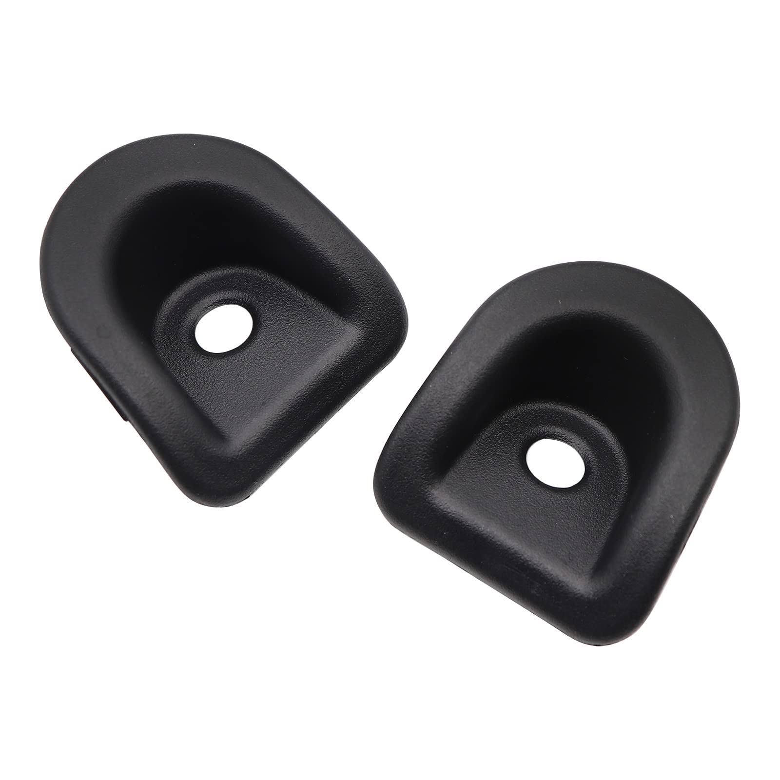 NLQR Right & Left Door Lock Grommets Pair - Black - Compatible with Ford Mustang 2006-2014 - Perfect for Door Lock Repair & Replacement