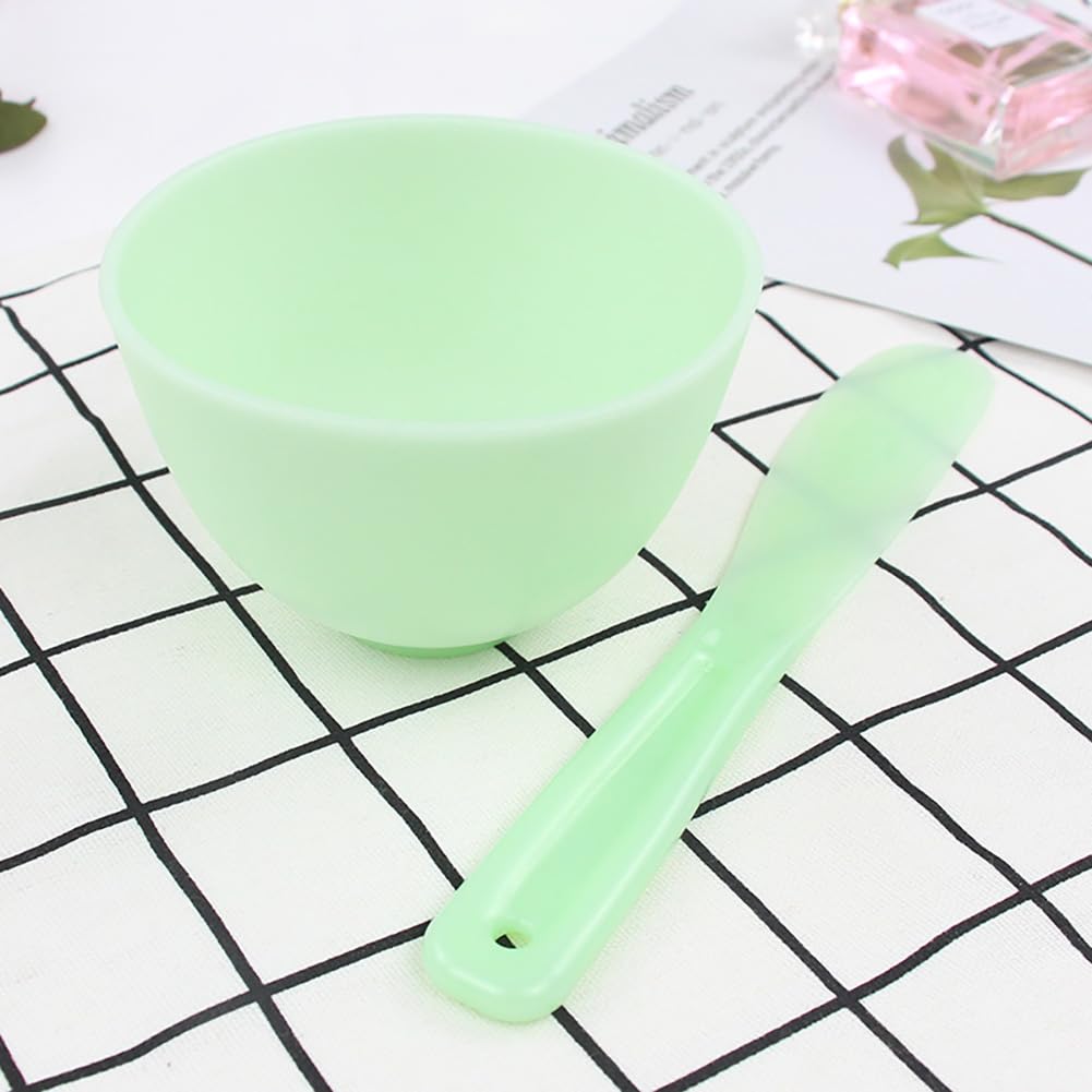 2-Piece Face Mask Mixing Bowl and Spatula Set - Professional Skin Care Mixing Tools for Spa & Facial Treatments - Esthetician Kit for DIY Masks, Creams, and Serums - Perfect for Home Spa, Salon, and Beauty Treatments