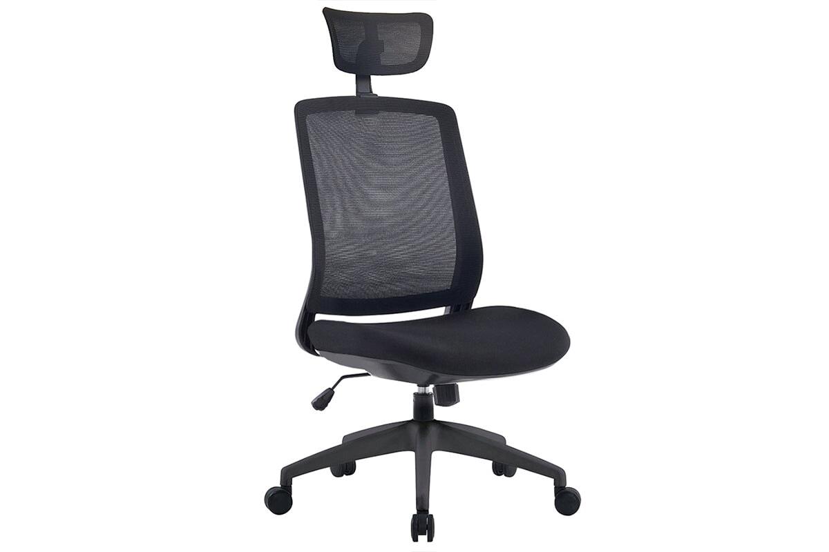 Finch Ergonomic Mesh Office Chair with Adjustable Headrest - Comfortable & Breathable for Home & Workspaces