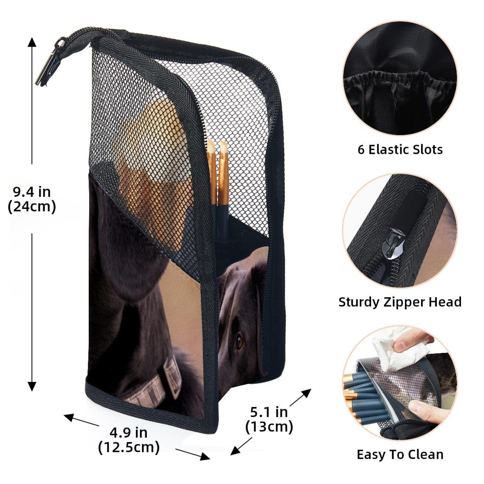 Premium 12-Piece Makeup Brush Organizer Bag with Holder Case - Portable Travel Cosmetic Brush Storage for Professional Artists & Beginners - Ideal for Home, Travel, and Salon Use