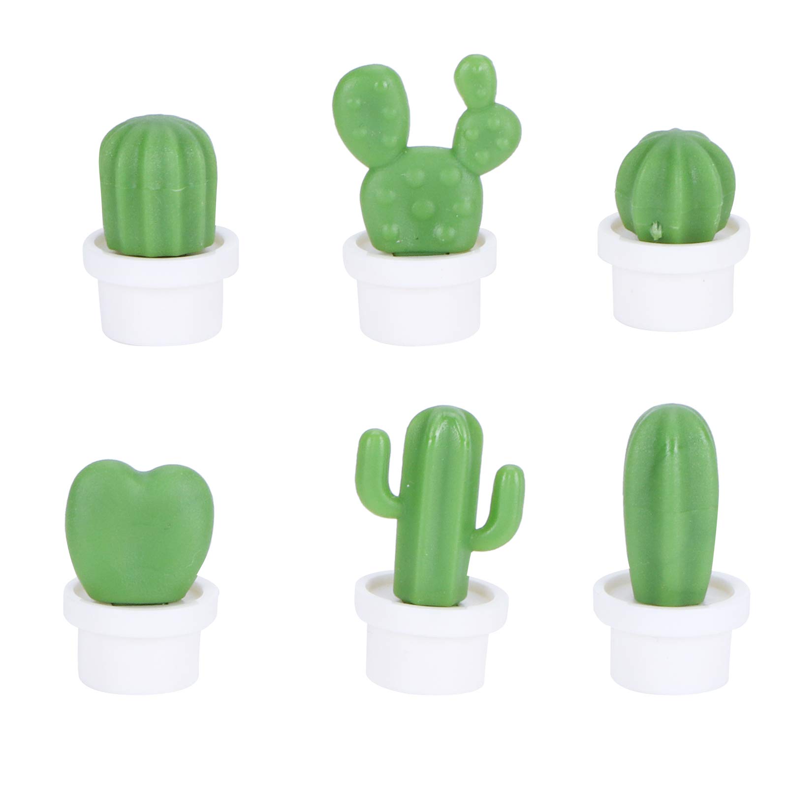 6PCS Cute Lifelike Fridge Magnets - Home Decor Refrigerator Stickers for Whiteboard, Blackboard & Memo Notes | Perfect for Kitchen Organization, Office Reminders & School Message Boards