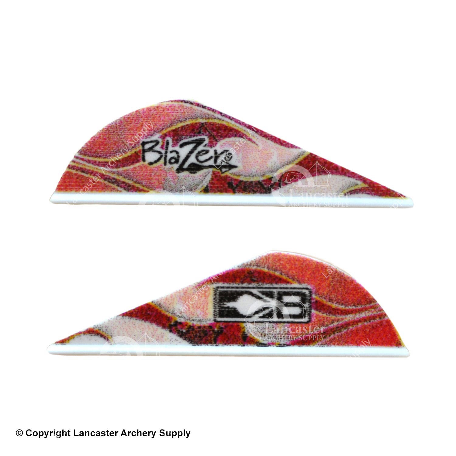 Bohning True Color Blazer Vanes - High Visibility Archery Fletching for Outdoor Hunting & Target Practice