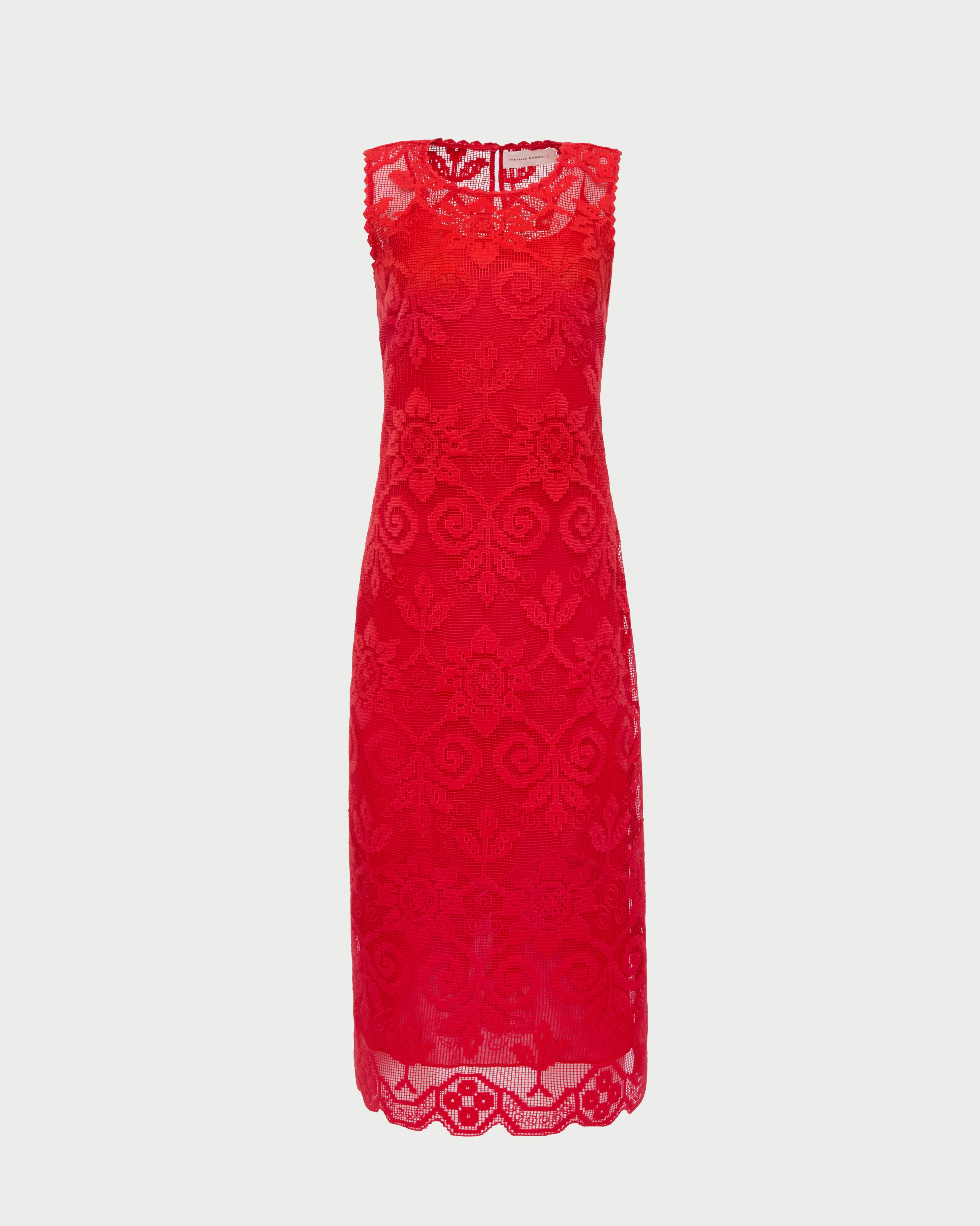 Elegant Camille Lace Dress for Women | Floral Embroidery Summer Maxi Dress | Perfect for Weddings, Parties & Special Occasions