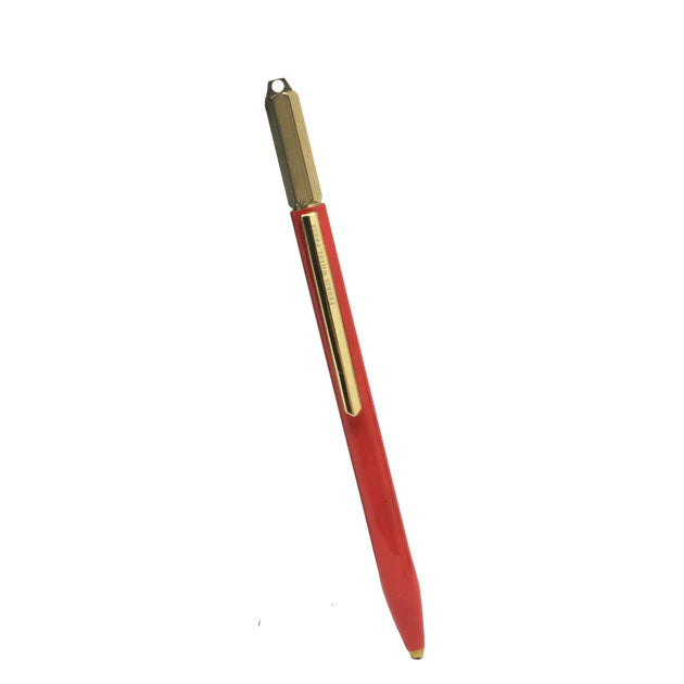 Ferris Wheel Press The Scribe Ballpoint Pen - Premium Red Carpet Color for Smooth Writing | Perfect for Journaling, Note Taking & Gift Giving