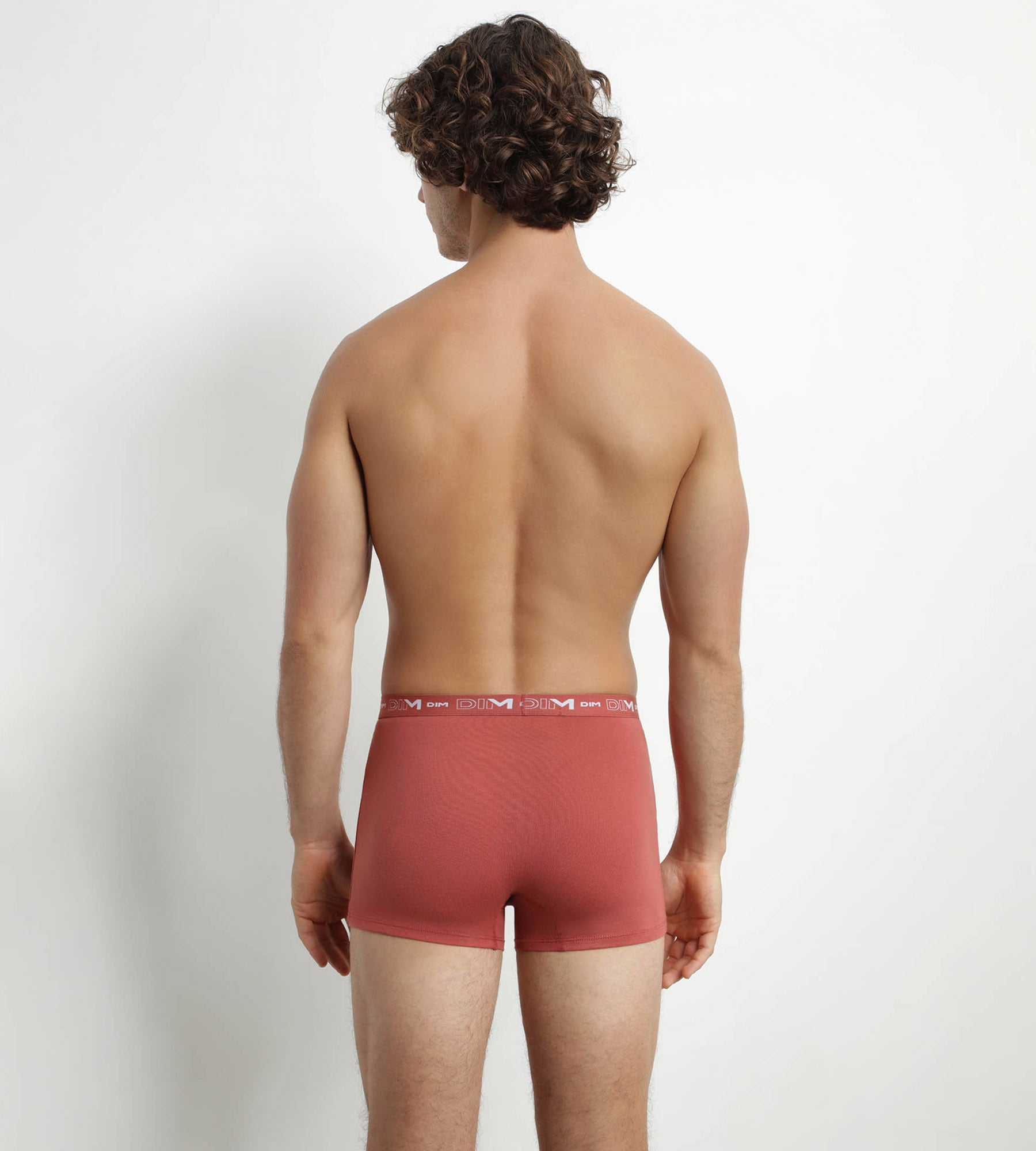3 Pack Men's Boxer Briefs - Black, Brown & Terracotta Heather - Cotton Stretch Underwear for Comfort & Support - Perfect for Daily Wear, Gym & Travel