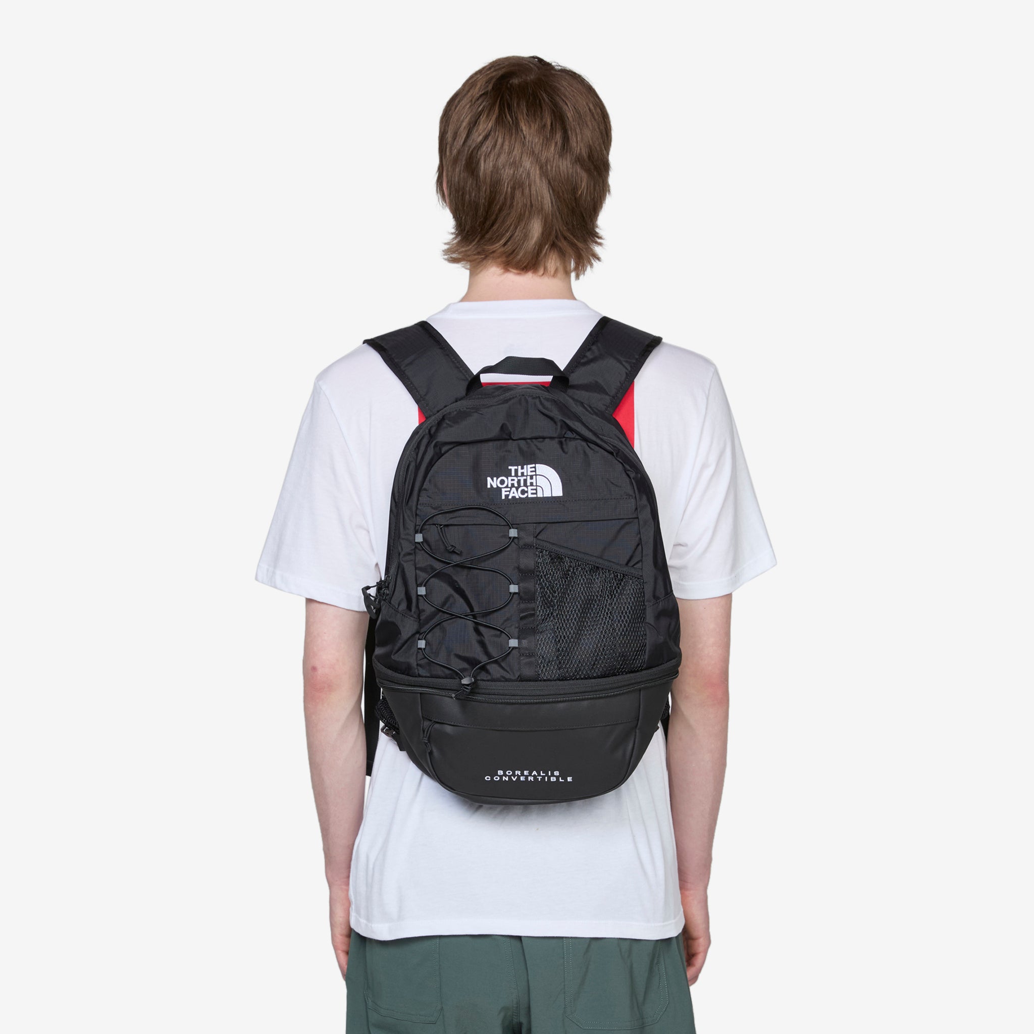 The North Face Borealis Convertible Backpack - TNF Black | Durable & Versatile for Hiking, Travel & Everyday Use