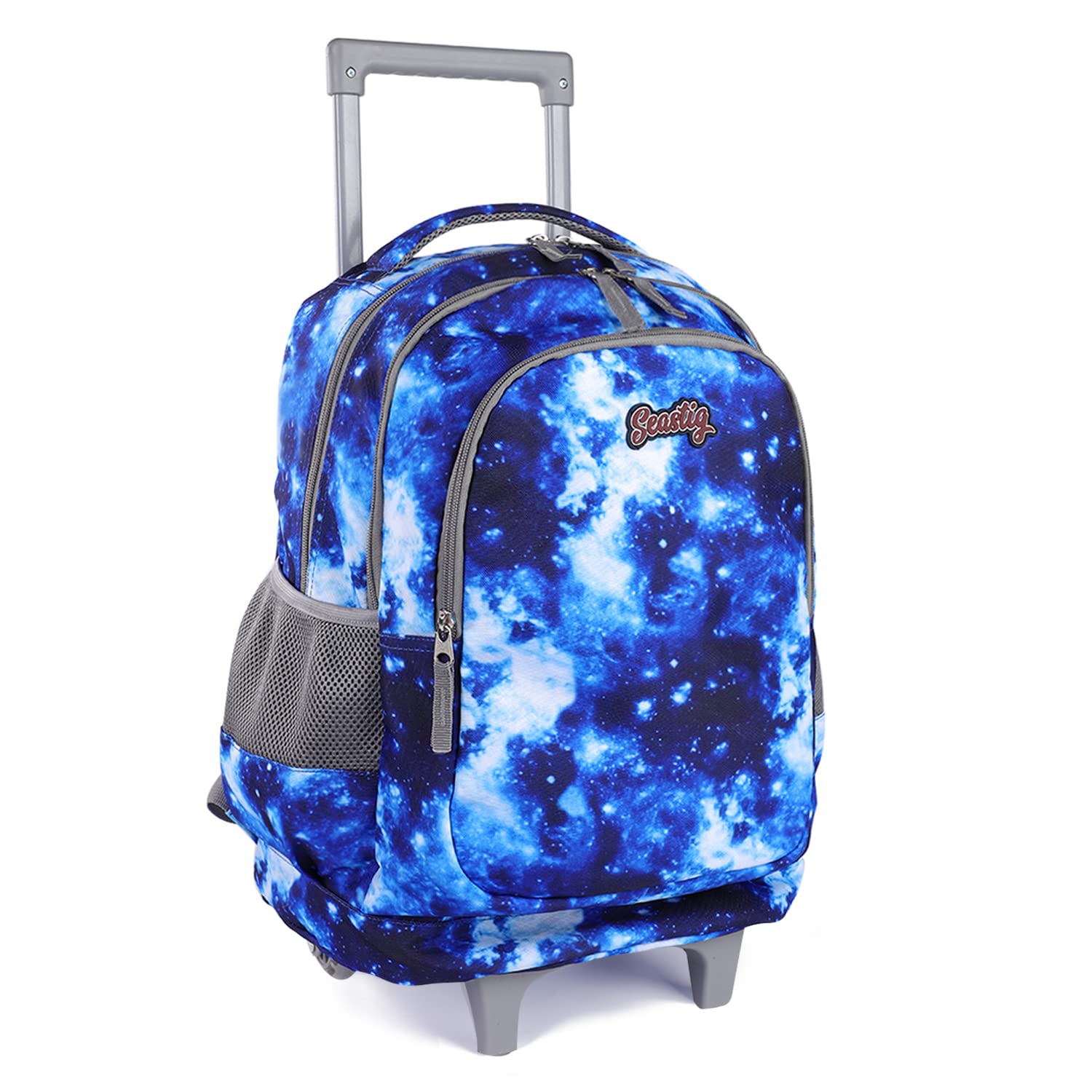**18 Inch Rolling Backpack for Kids - Wheeled School Backpack with Double Handle for Boys & Girls, Durable Children's Luggage for Travel, School & Daily Use**