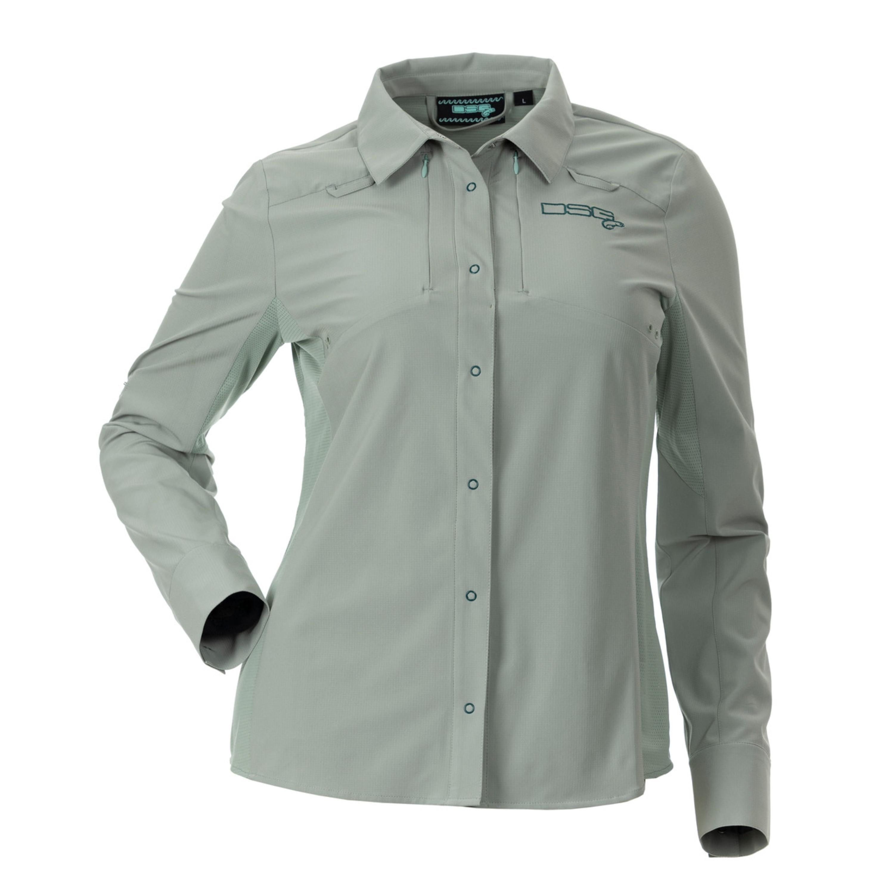Victoria Snap Up Shirt - UPF 50+ Sun Protection, Quick-Dry & Breathable Women's Button Down Shirt for Outdoor, Beach & Summer Activities