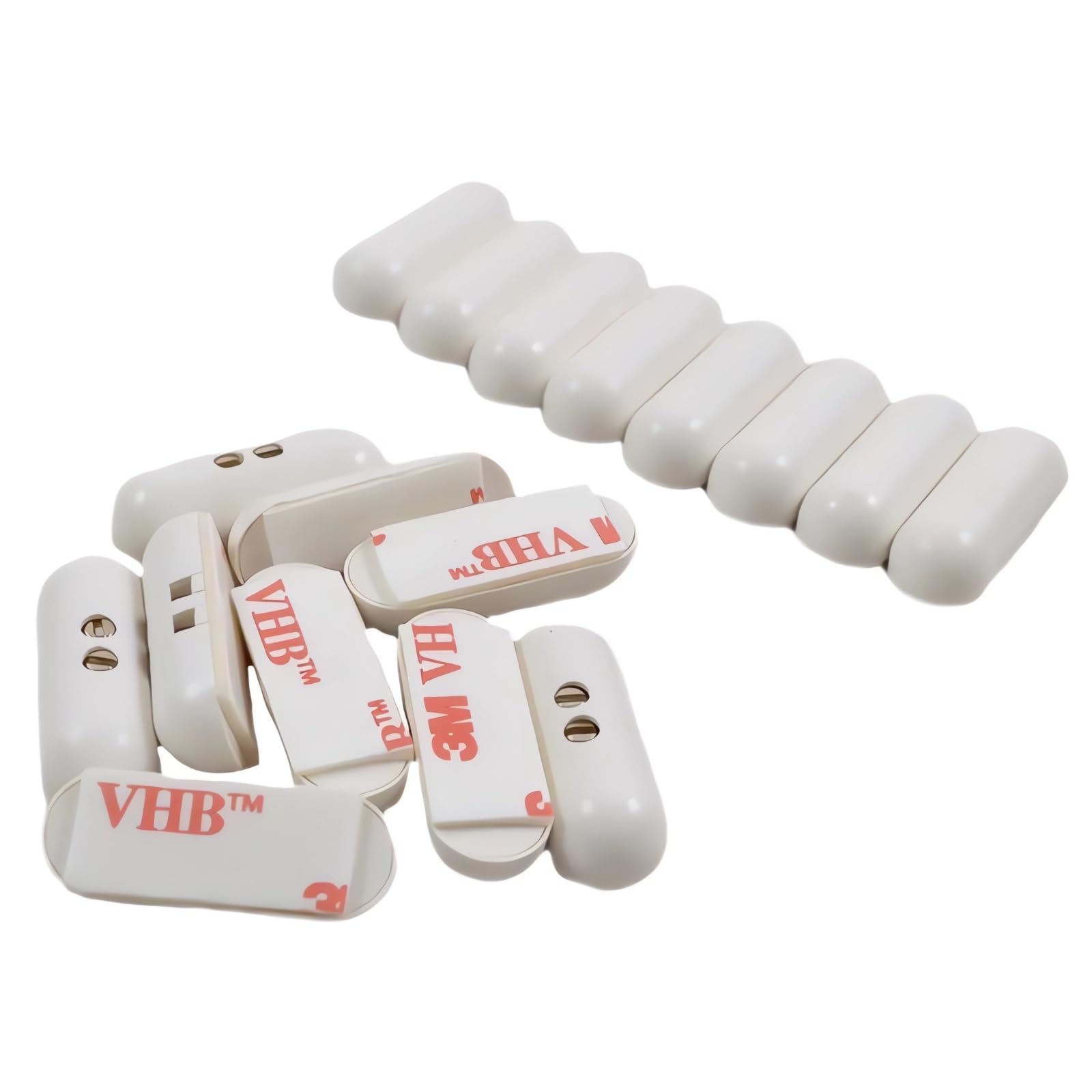 50 Pack White Magnetic Door Window Contact Reed Switch Alarm - Home Security System for Doors, Windows & Cabinets - DIY Burglar Alarm Sensor for Smart Home & Office Safety