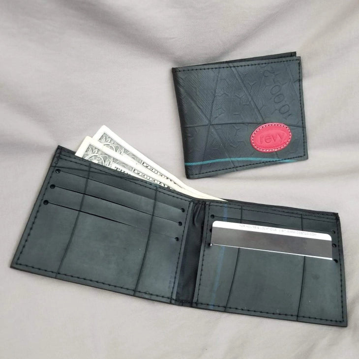 Premium Genuine Leather Bifold Wallet for Men - RFID Blocking, Slim & Stylish - Perfect for Everyday Use, Travel, and Business