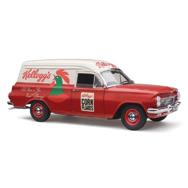 1:18 Scale Classic Carlectables EH Holden Panel Van Kellogg's Edition Diecast Model Car 18734 - Perfect for Collectors, Display, and Nostalgic Gift Giving