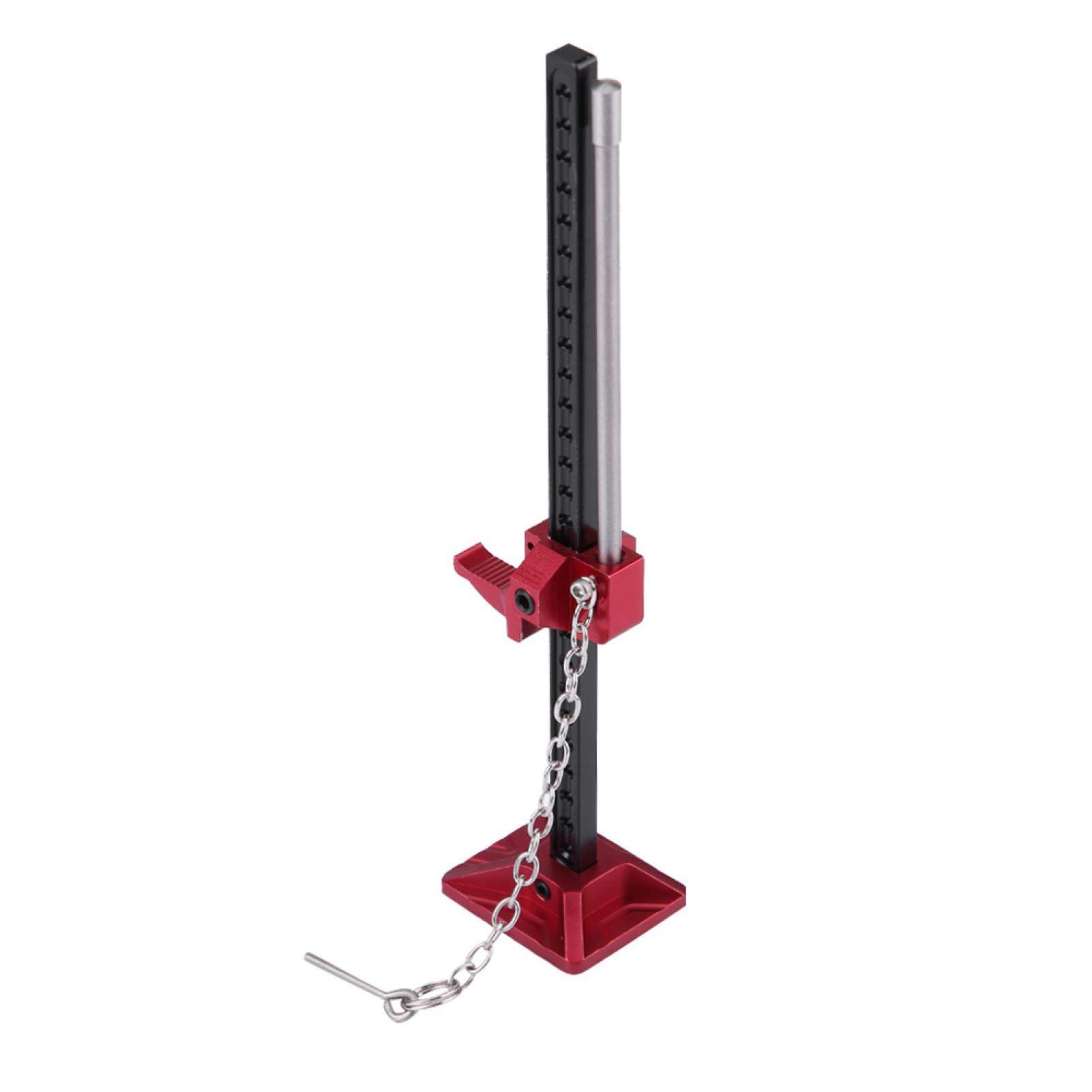 Durable RC Metal Jack - Adjustable & Lightweight Lift Jack for RC Cars & Model Car Accessories | Perfect for Off-Roading, Crawling & RC Vehicle Maintenance