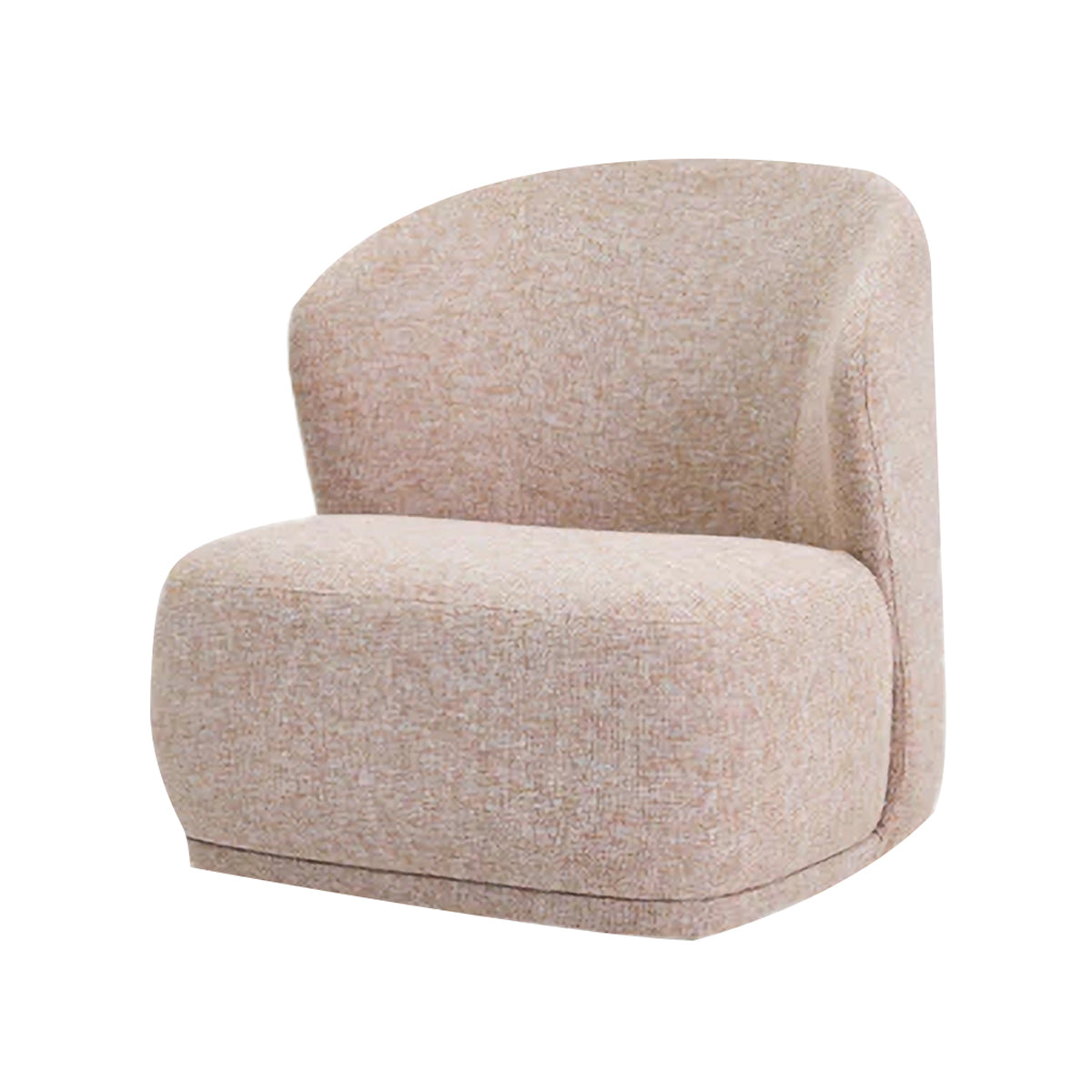 Premium Cotton Star Armchair - Modern Accent Chair for Living Room, Bedroom & Office - Soft Upholstered Lounge Chair with Sturdy Wooden Legs - Perfect for Relaxing, Reading & Decorating Your Home