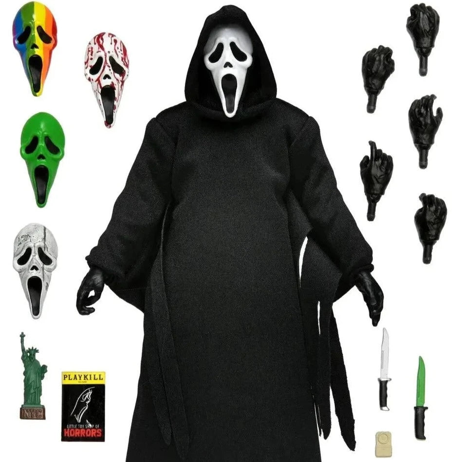 Ghost Face Takes Manhattan - New York Comic Con 2023 Exclusive Collectible Figure | Horror Movie Merchandise for Fans & Collectors | Perfect for Display, Cosplay & Halloween Decor