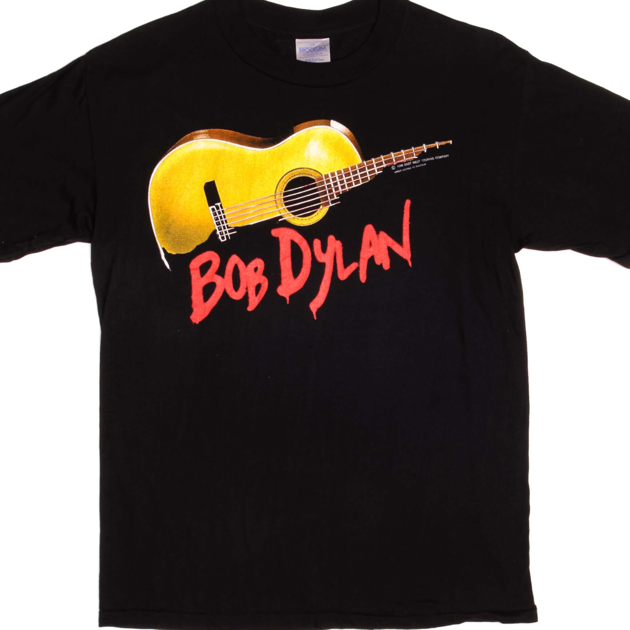 Vintage Bob Dylan Under The Red Sky Tour 1990 T-Shirt - Large Size, Made in USA - Perfect for Concerts, Music Events & Vintage Collectors