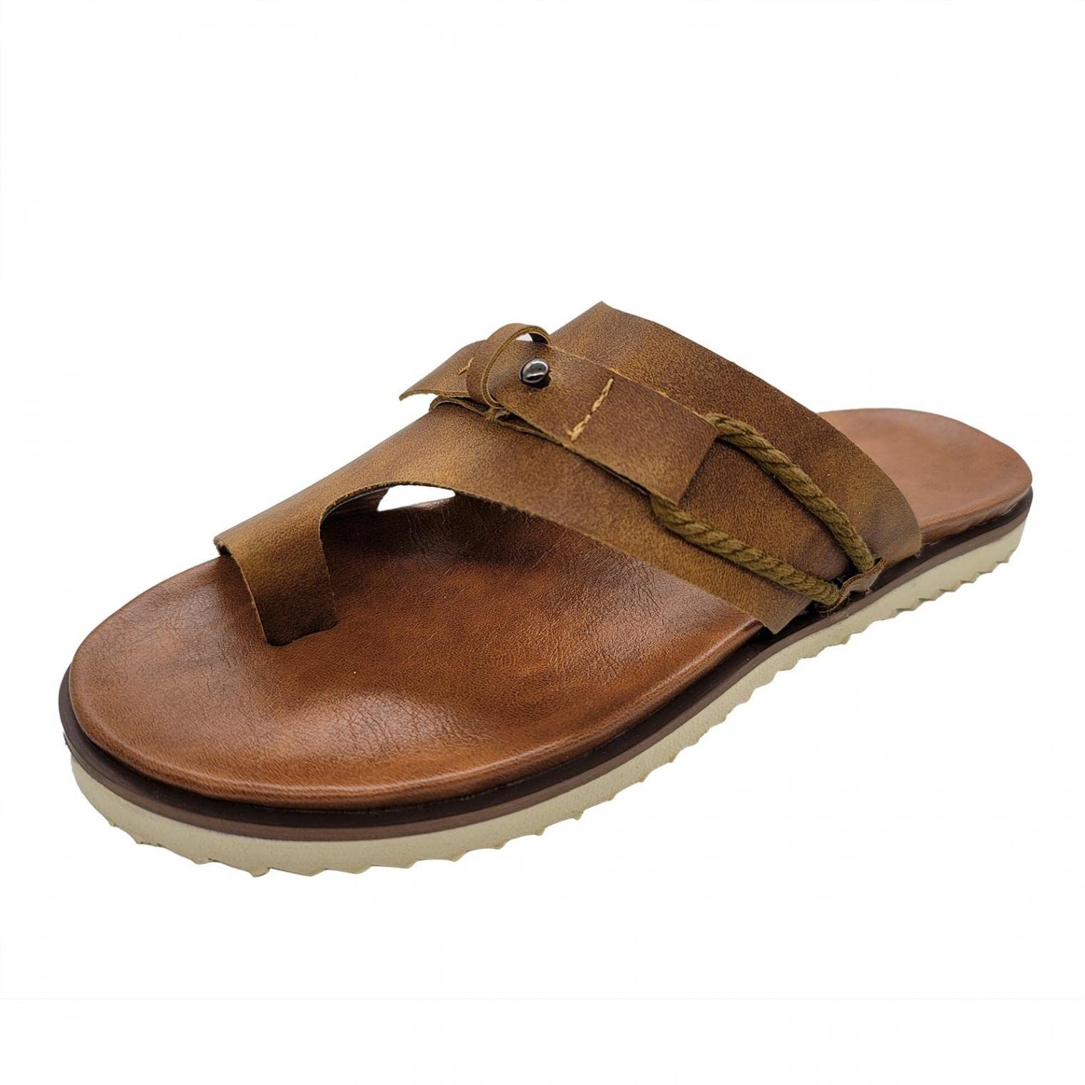 Women's Casual Summer Sandals - Flat Open-Toe Beach Flip Flops with T-Strap | Comfortable & Stylish for Walking, Travel, and Beach Vacations