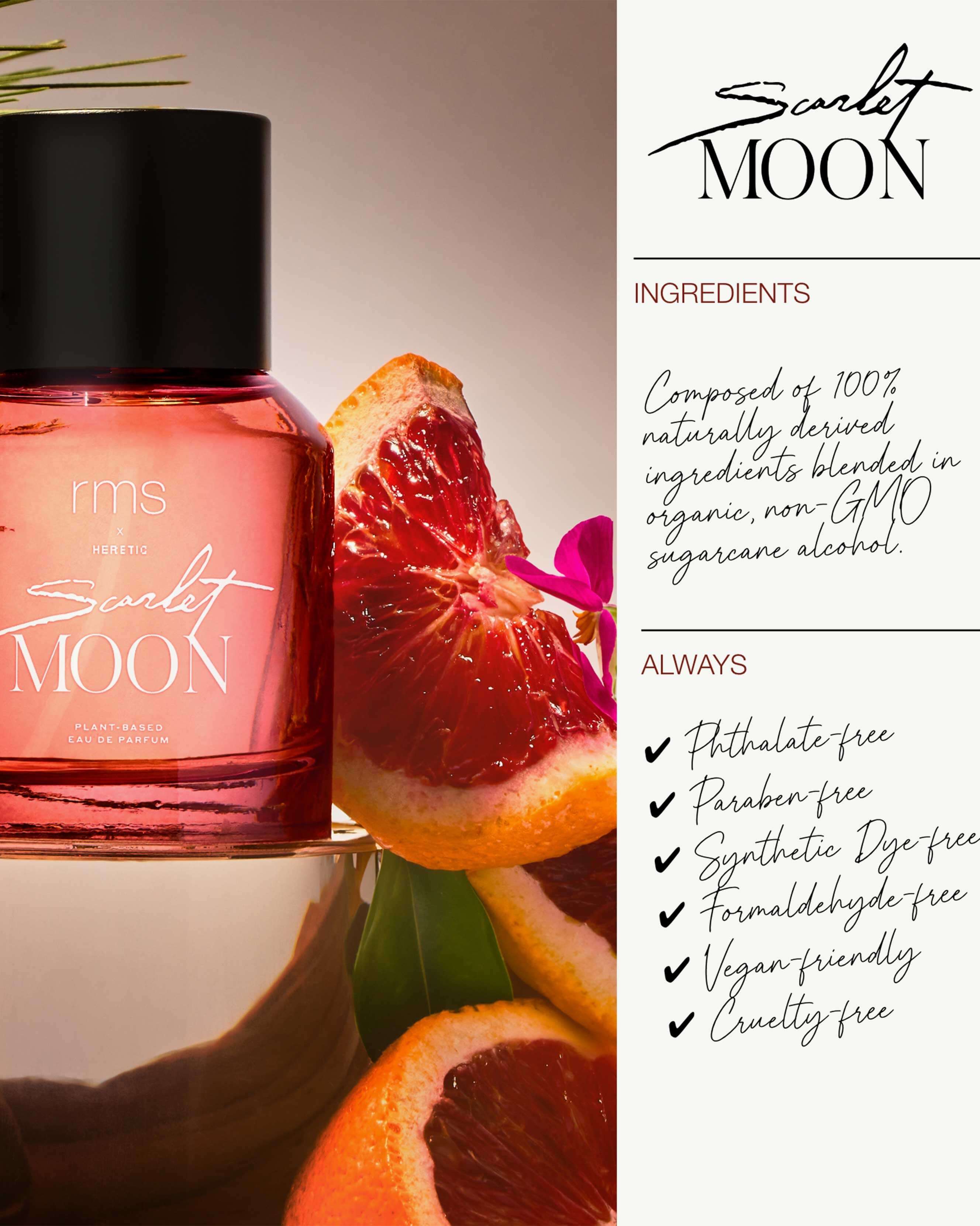 Scarlet Moon Women's Eau de Parfum - Long Lasting Floral Fragrance for Daily Wear & Special Occasions | Perfect for Date Nights, Office & Evening Events