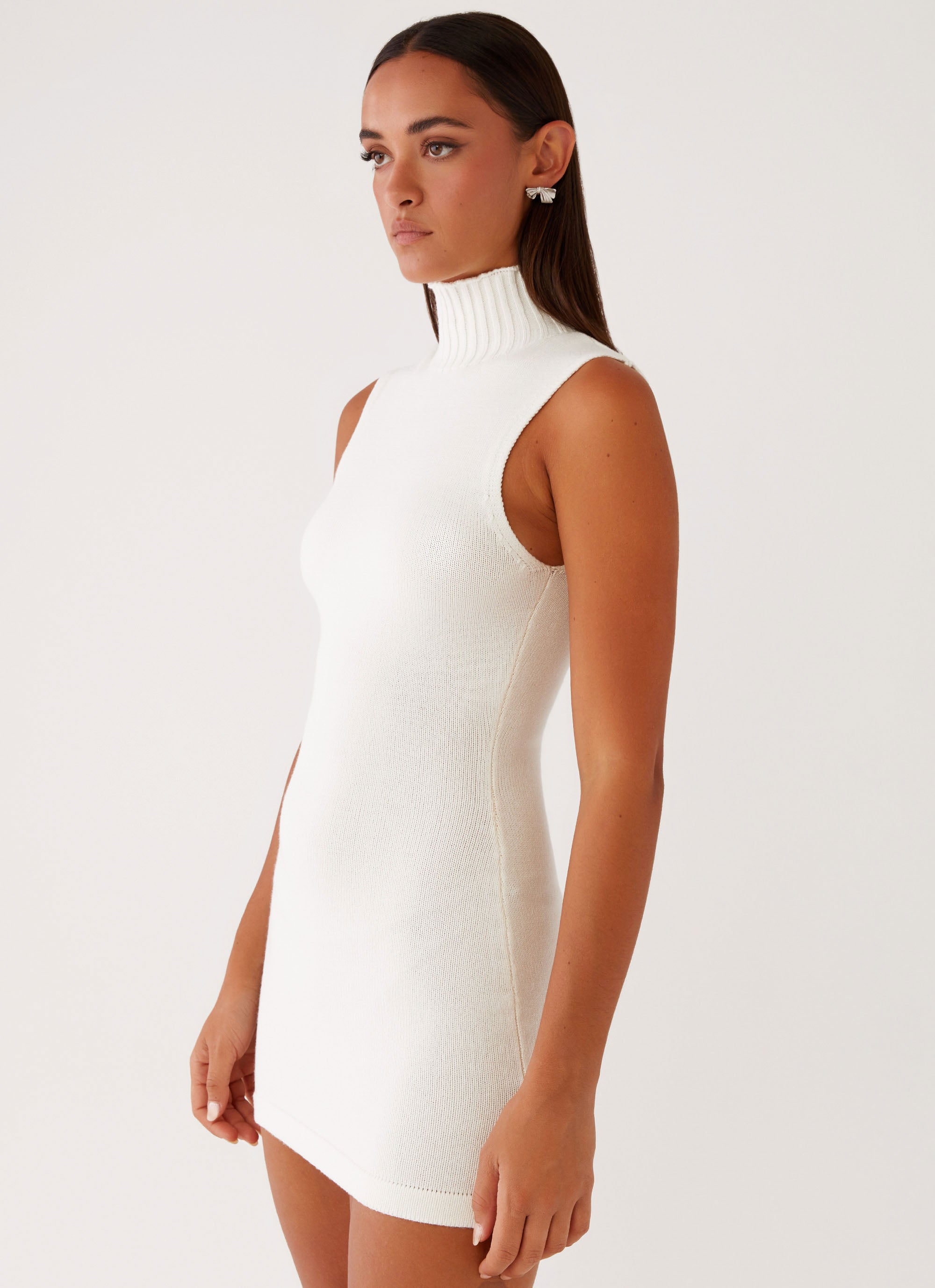 Cece Mini Dress - Ivory | Elegant Summer Casual Dress for Women | Perfect for Beach, Party & Date Night