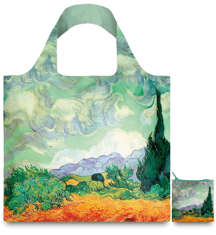 LOQI Tote Bag MUSEUM Collection - The National Gallery London | Reusable Shopping Bag for Groceries, Books & Travel