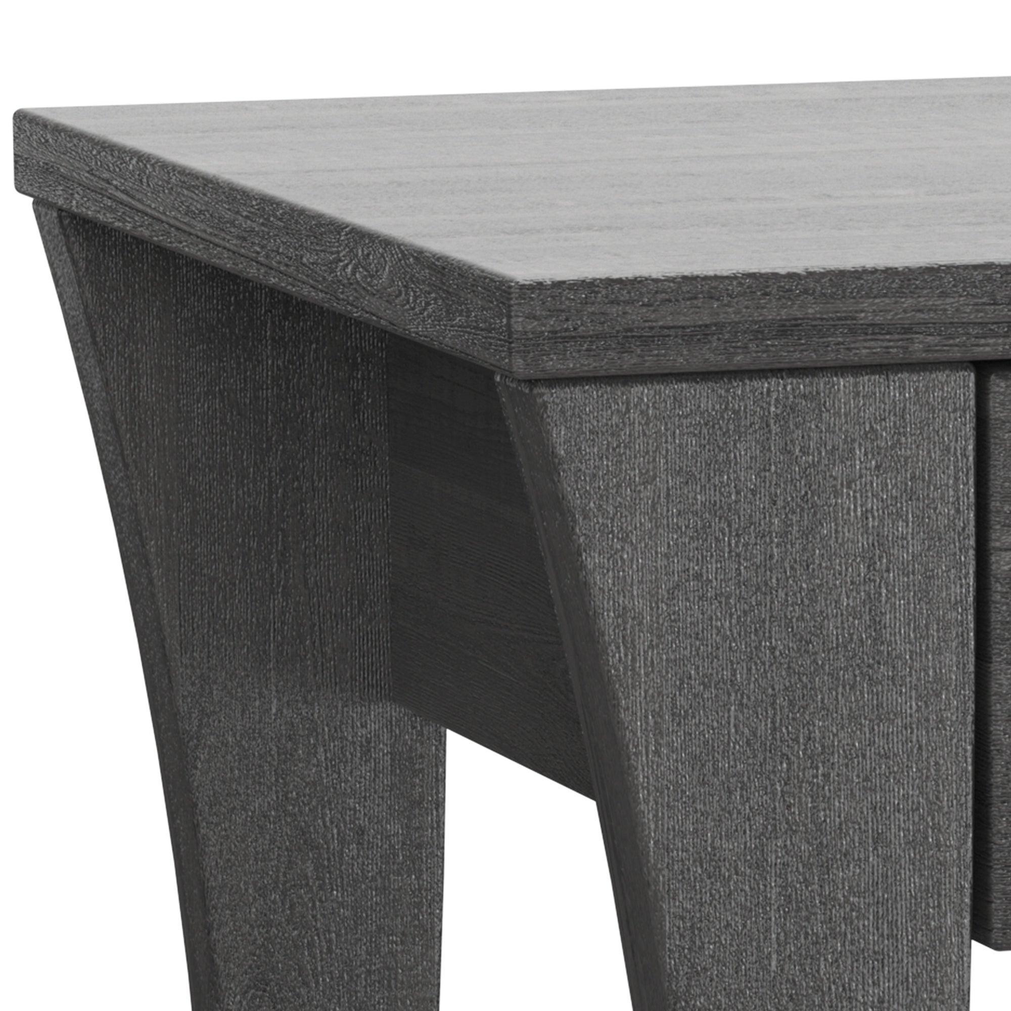 Furniture of America Amity End Table - Modern Gray Side Table for Living Room, Bedroom, or Office - Perfect for Lamps, Books, and Decor