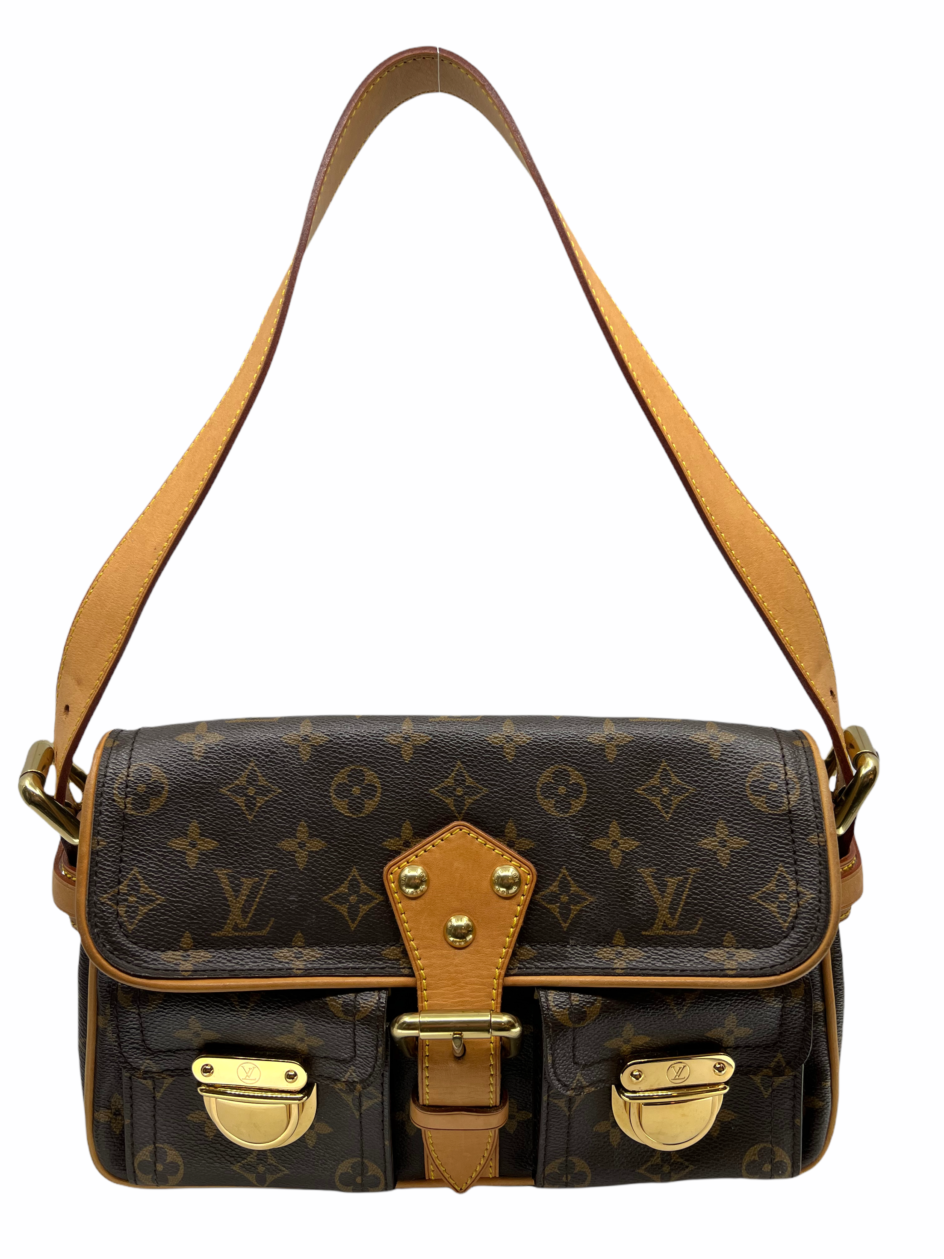Authentic Louis Vuitton Monogram Hudson PM Crossbody Bag - Luxury Leather Shoulder Purse for Women | Perfect for Work, Travel & Everyday Use