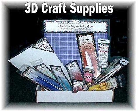 Complete Paper Tole 3D Art & Card Making Supply Kit - 13-Piece Craft Tool Set with Free Decoupage Kit & Cutting Guide | DIY Scrapbooking, Home Decor, Gift Making Supplies