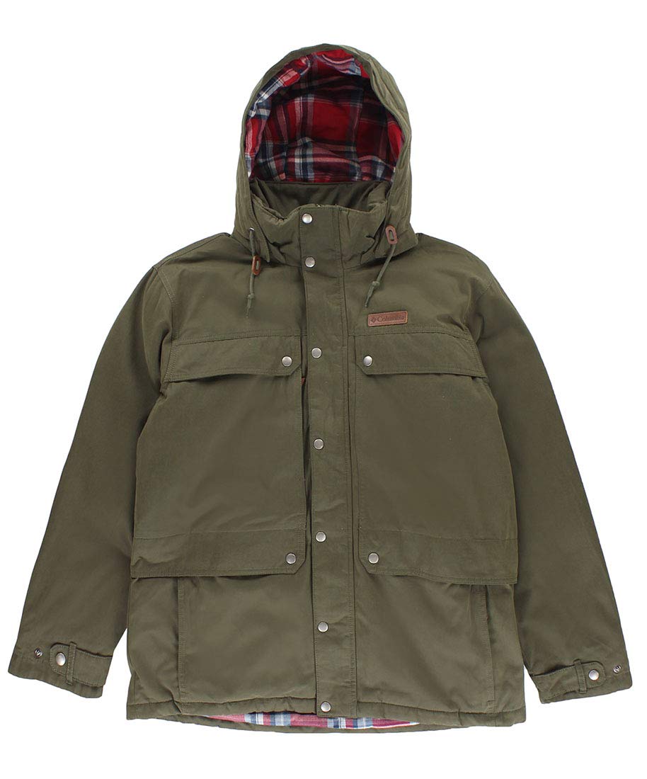 Columbia Whiskey Springs Men's Green Jacket Size L - Perfect for Outdoor Adventures & Casual Wear