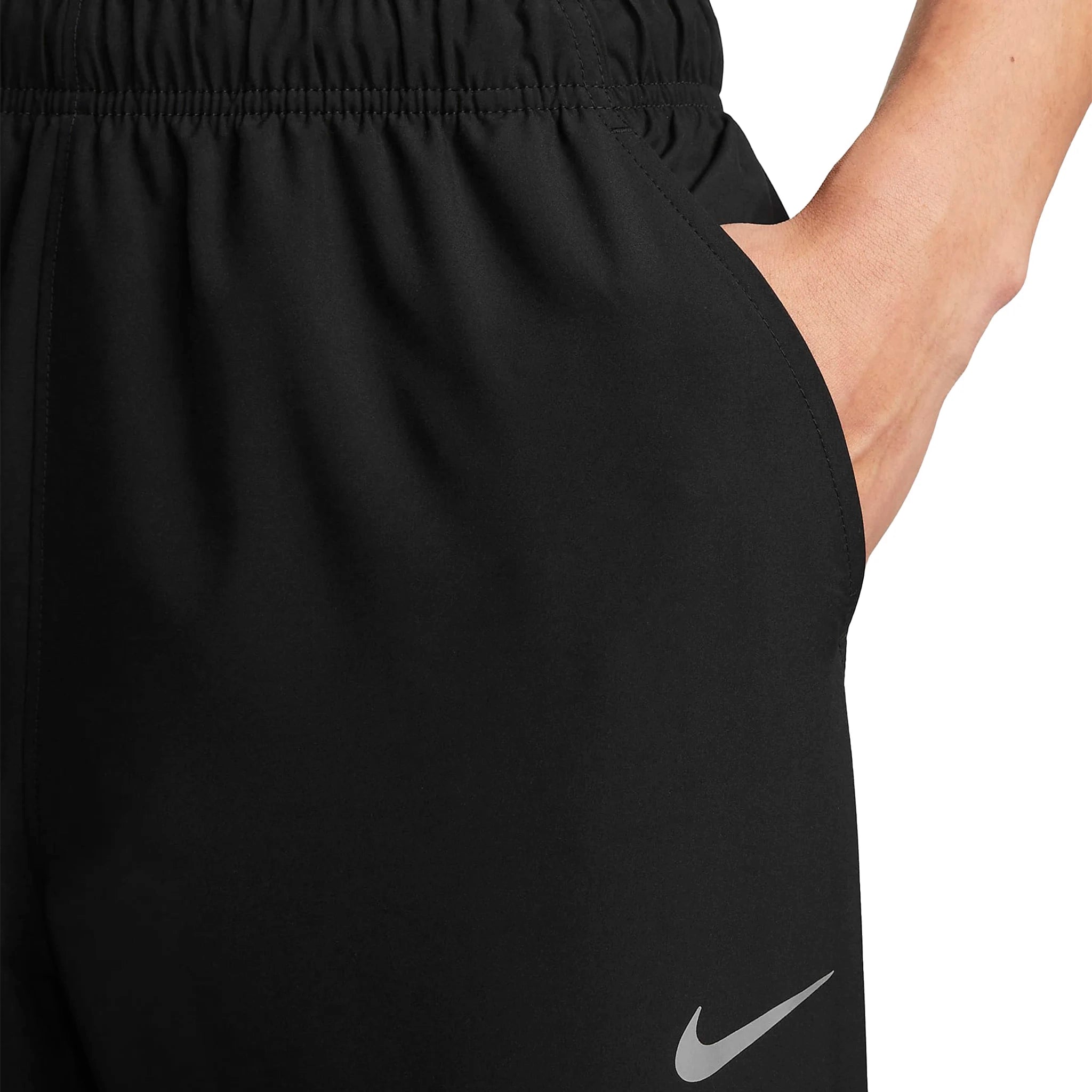 Nike Challenger Black Athletic Pants for Men - Lightweight Workout Joggers with Stretch Waistband | Perfect for Running, Gym Training & Casual Wear