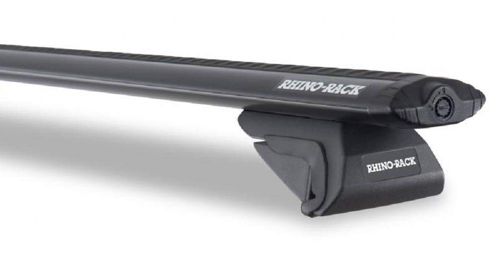 Rhino Rack Roof Rack for Toyota 4Runner 2005-2009 | Black 2-Bar | SUV Cargo Carrier