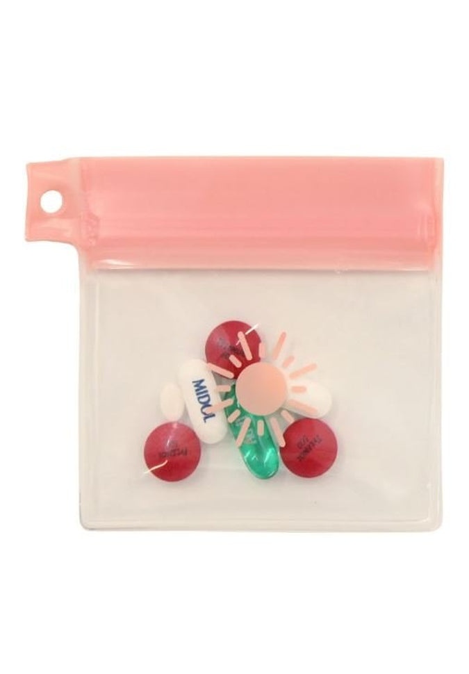 Premium Mytagalongs Vitamin Organizer Pouches - Travel & Daily Pill Storage Solution for Vitamins, Supplements & Medications