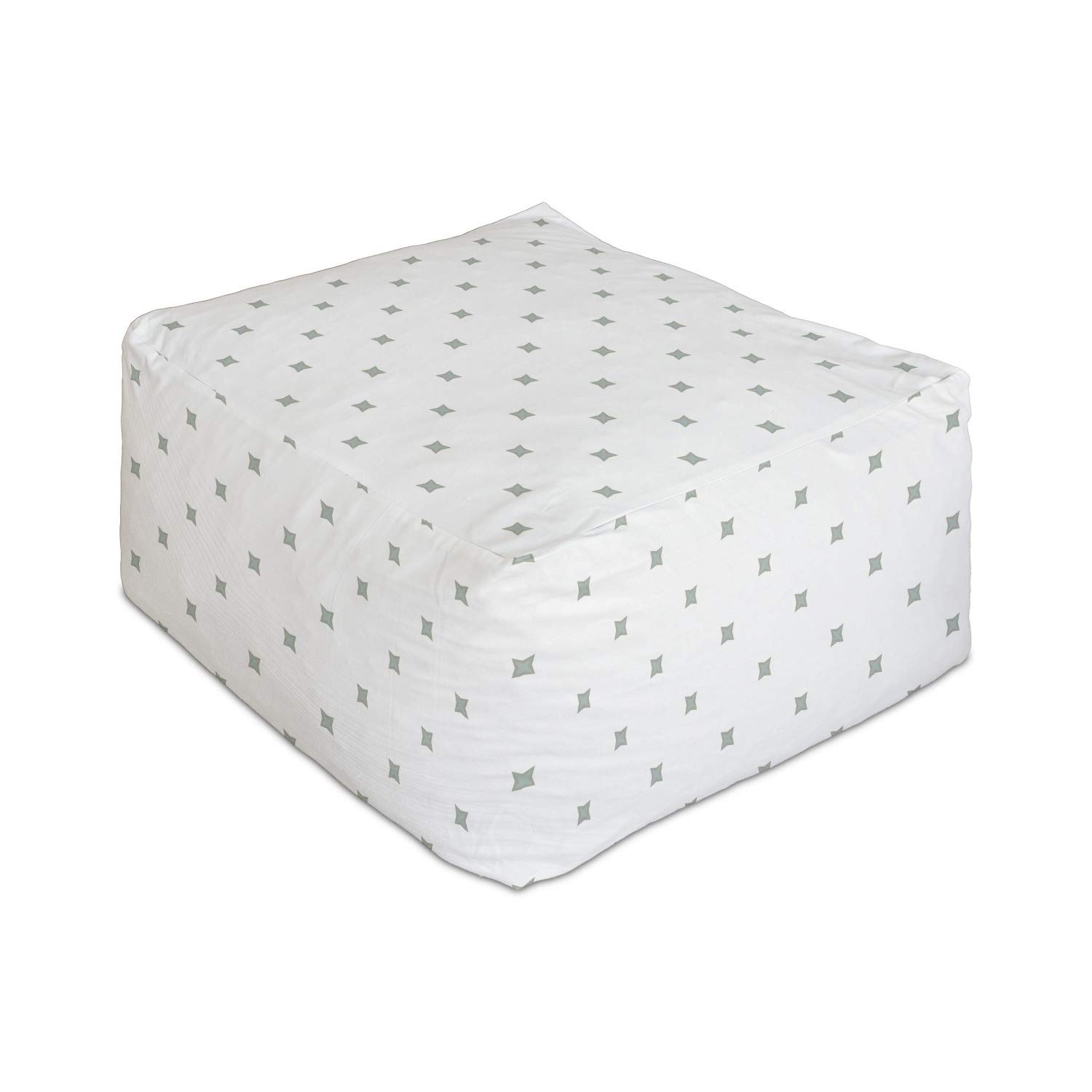 Ambesonne Abstract Rectangle Pouf Ottoman - 25