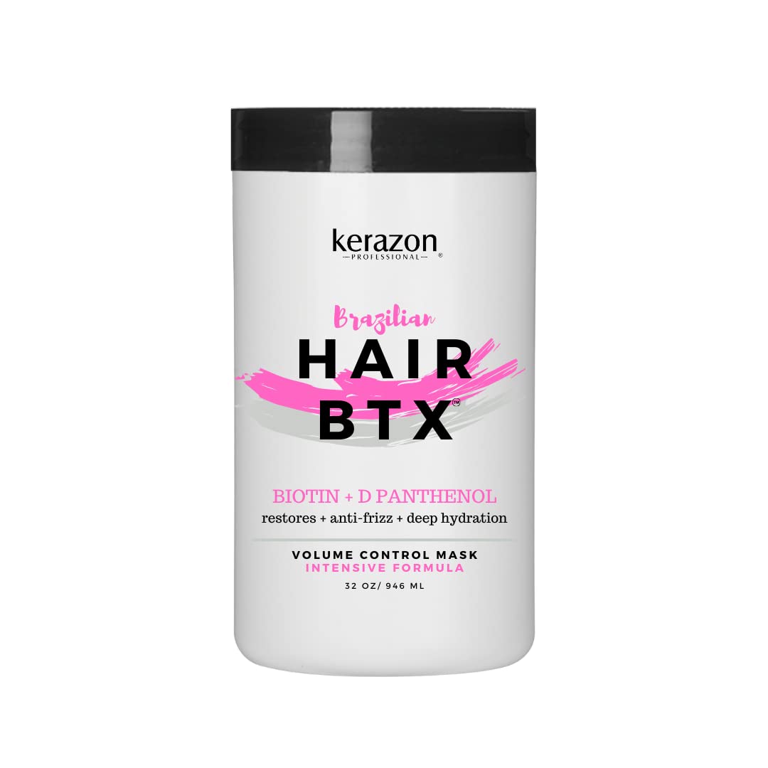 Brazilian Hair BTX Treatment Kit for All Hair Types - Sulfate Free & Sodium Free Shampoo & Conditioner Set - Perfect for Salon Quality Hair Care at Home