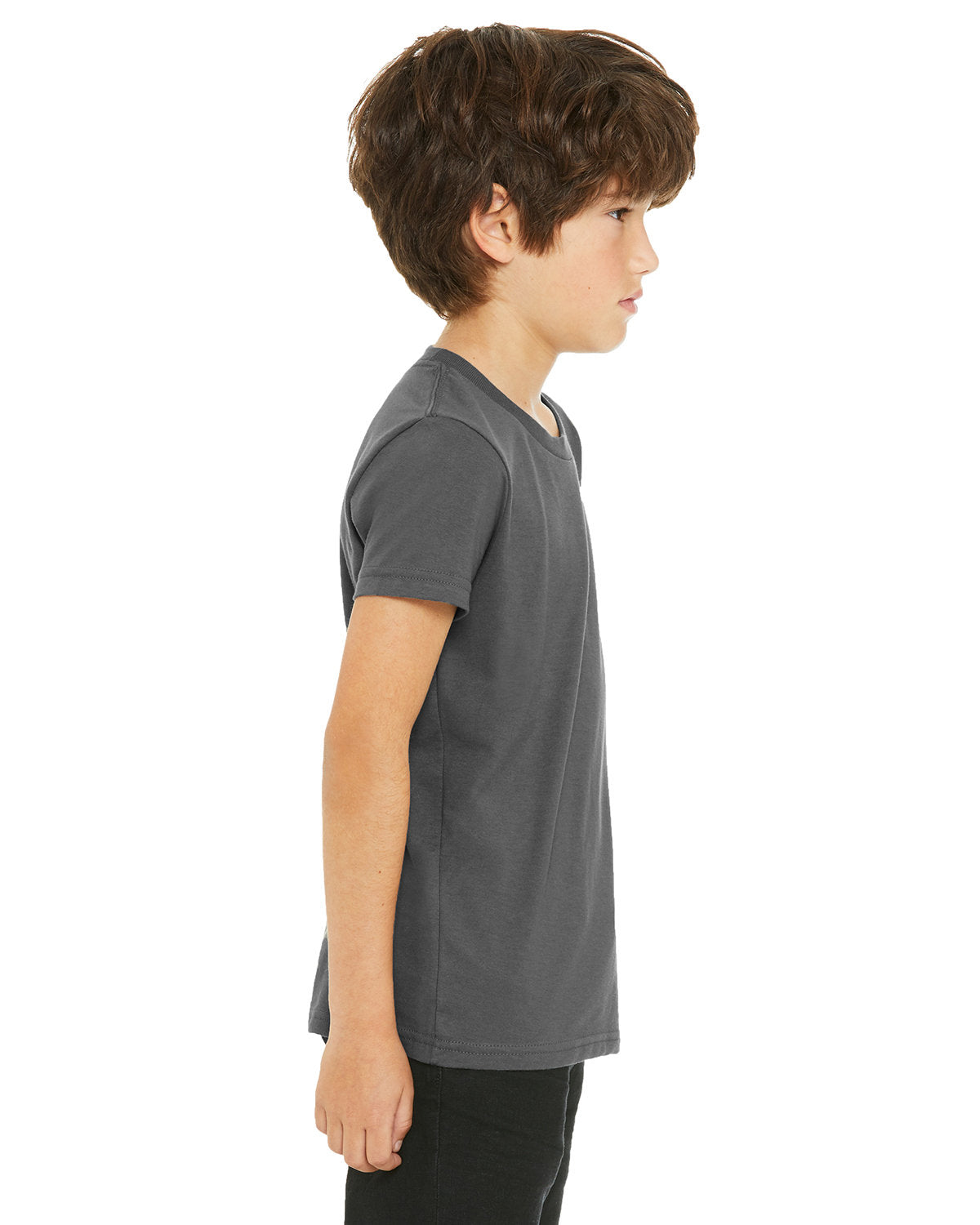 Bella + Canvas 3001Y Youth Jersey T-Shirt - Soft Cotton Short Sleeve Tee for Kids & Teens - Perfect for School, Sports & Everyday Wear