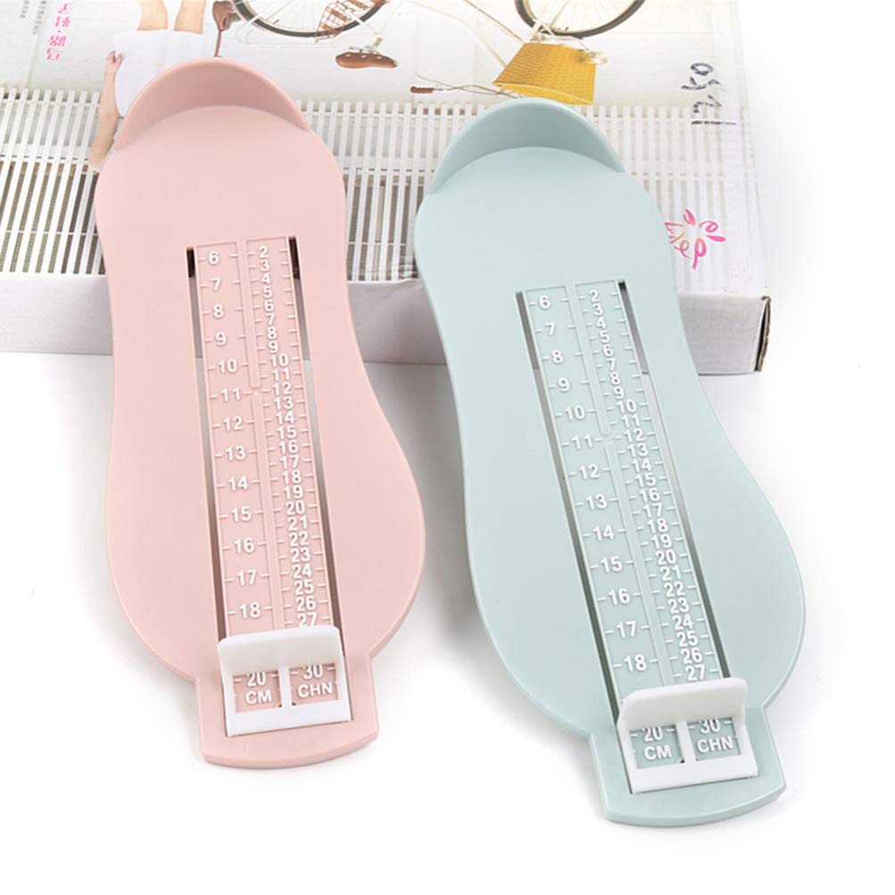 **Ciieeo Baby Foot Measuring Ruler - Accurate Infant & Kids Shoe Size Measurement Tool - Newborn Toddler Foot Size Chart for Perfect Shoe Fit - Ideal for Home, Pediatric Clinics & Shoe Shopping**