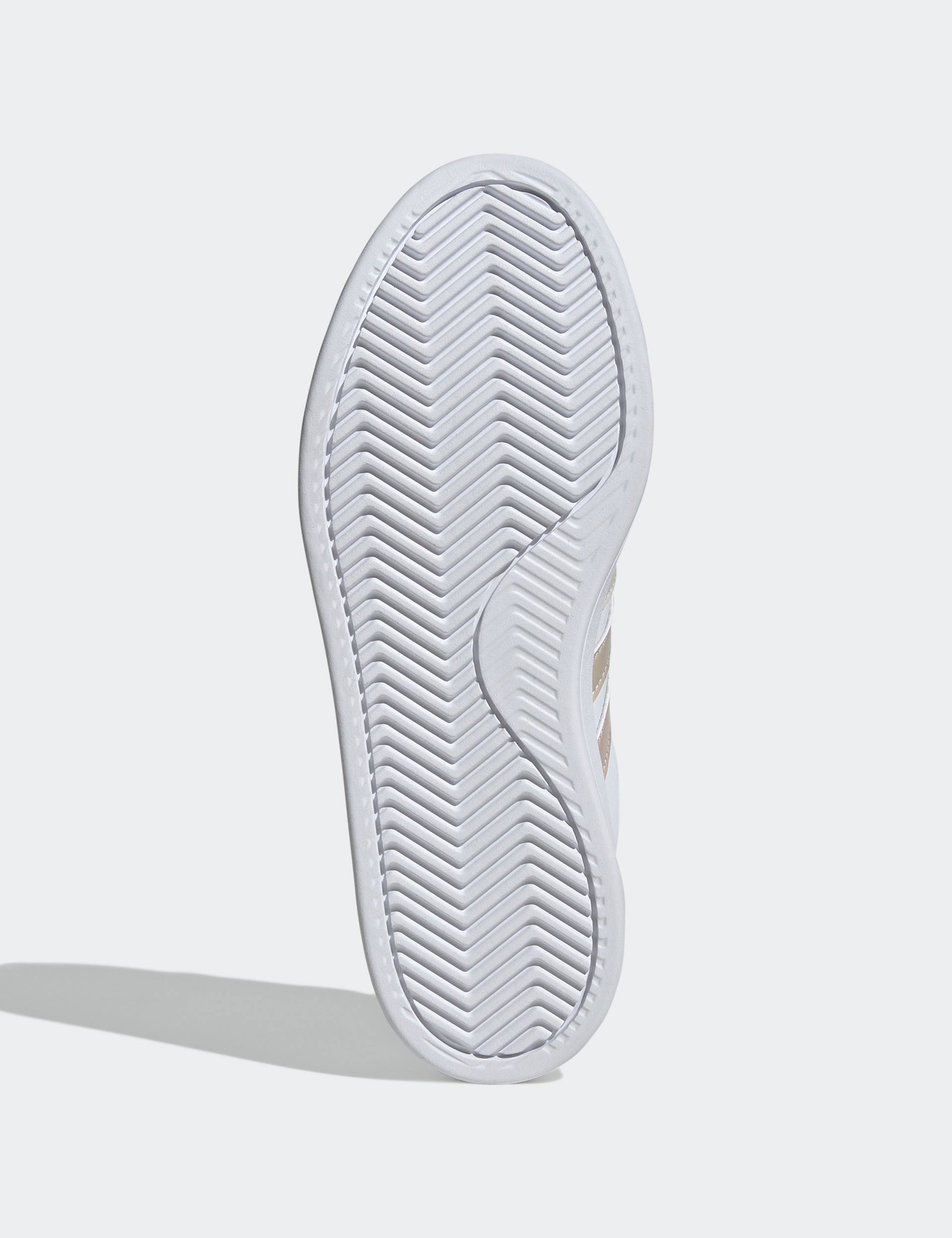 Adidas Grand Court 2.0 Sneakers - Cloud White/Wonder White/Wonder Beige | Comfortable Tennis Shoes for Women & Men | Perfect for Casual Wear, Gym & Outdoor Activities