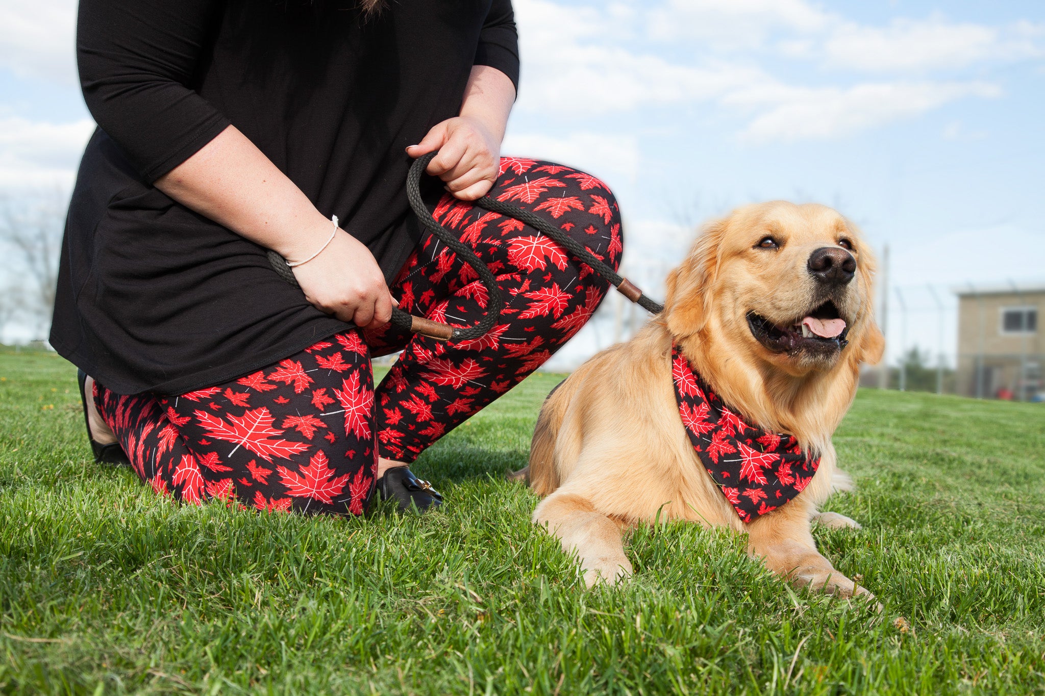 Premium Canadian Pet Bandana for Dogs & Cats - Soft & Stylish Dog Scarf for All Breeds - Perfect for Holidays, Birthdays & Outdoor Adventures