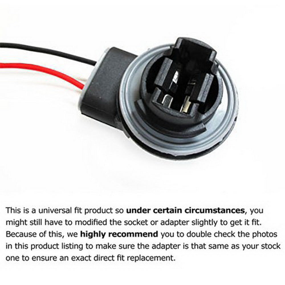 3156 3056 LED Turn Signal Hyper Flash Fix Wiring Adapters - No Error Code, Compatible with Cars, Trucks, SUVs for Safe Driving & Easy Installation