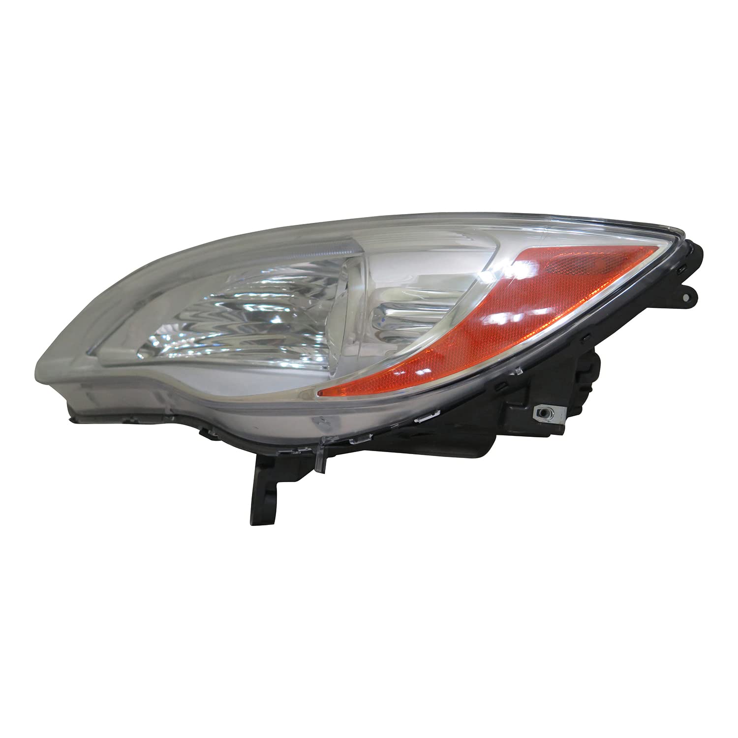 TYC Left Headlight Assembly Compatible with 2011-2014 Chrysler 200 - Replacement Headlamp for Improved Night Visibility & Safety Driving