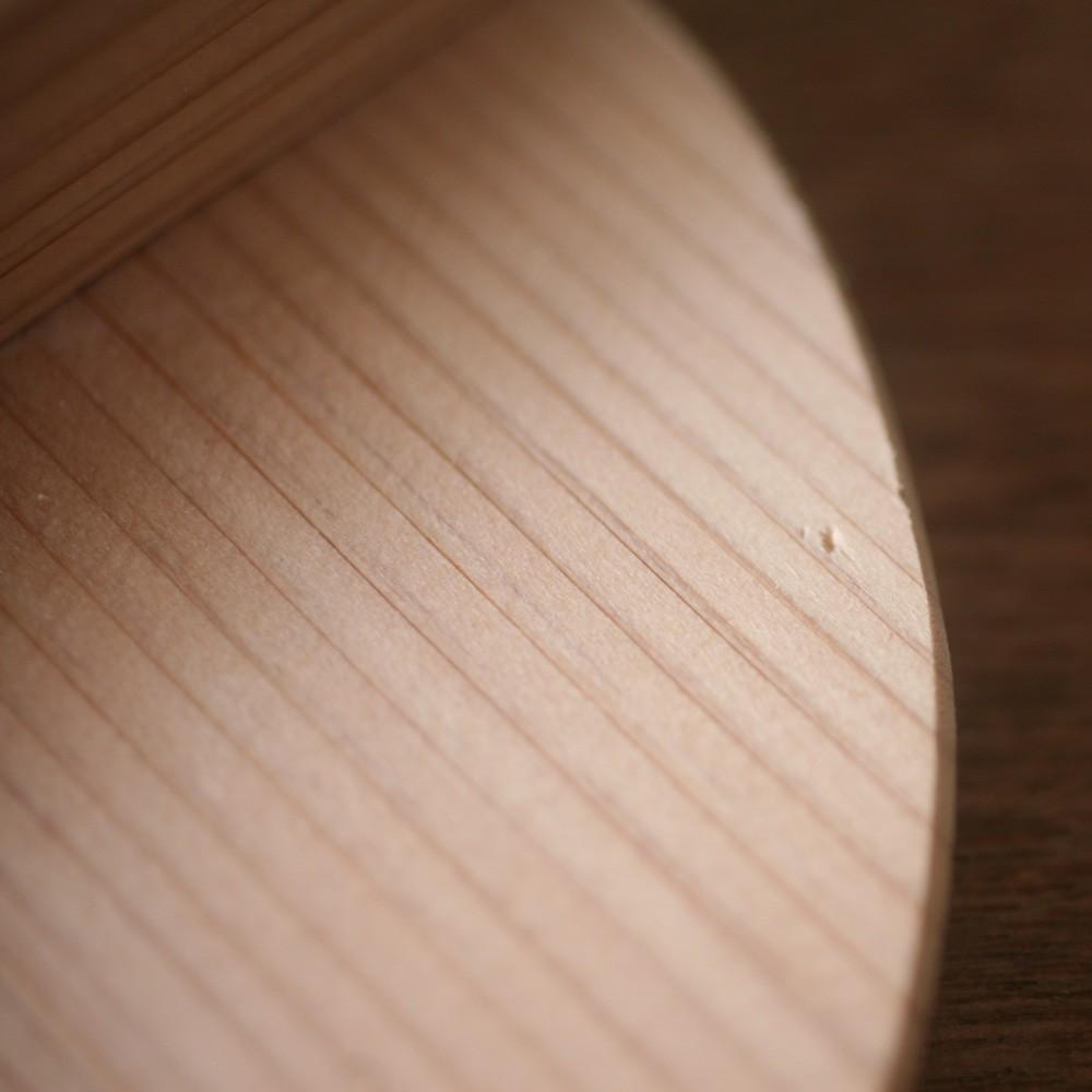 Premium Kiya Otoshibuta Japanese Cooking Drop Lid - Traditional Kiso Sawara Wood - Perfect for Simmering, Stewing & Braising Dishes